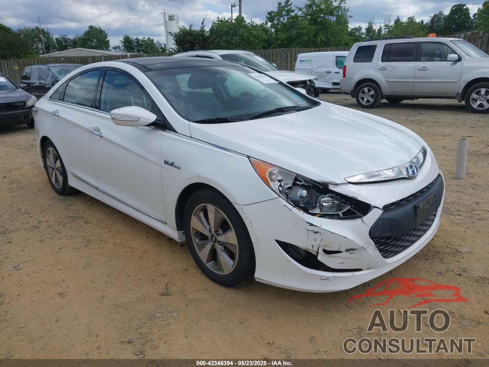 HYUNDAI SONATA HYBRID 2011 - KMHEC4A44BA016605