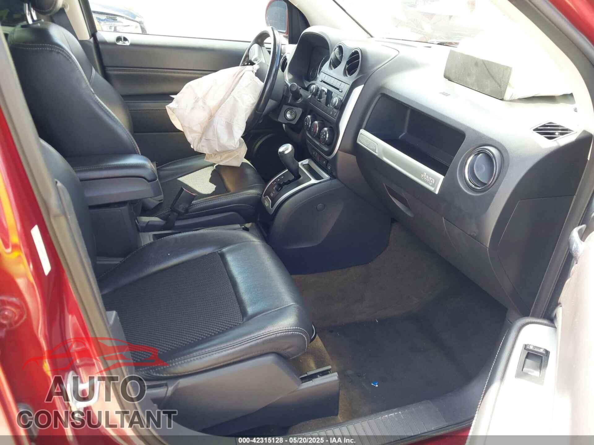 JEEP COMPASS 2017 - 1C4NJCEA6HD117365