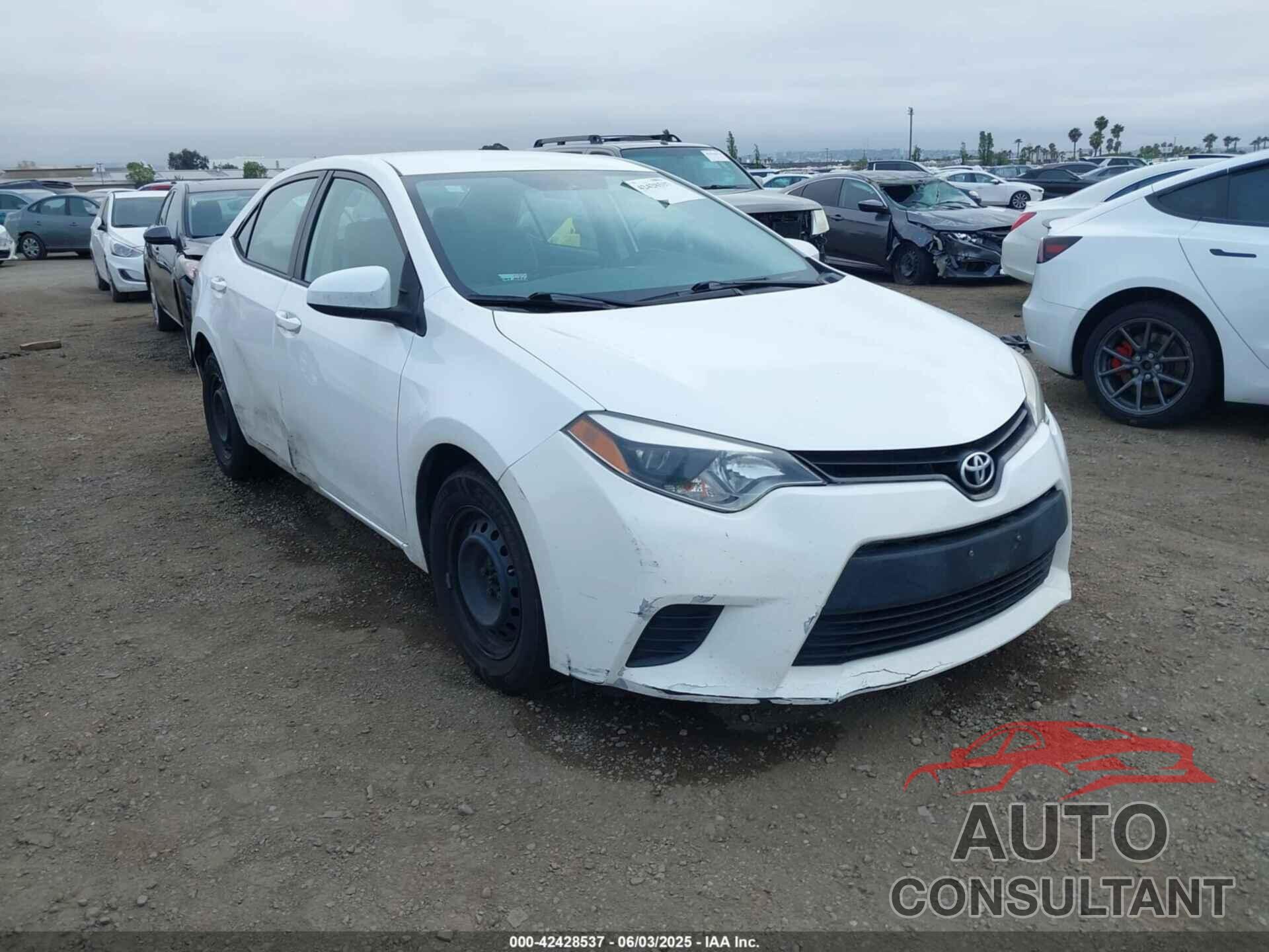 TOYOTA COROLLA 2014 - 5YFBURHE9EP041662