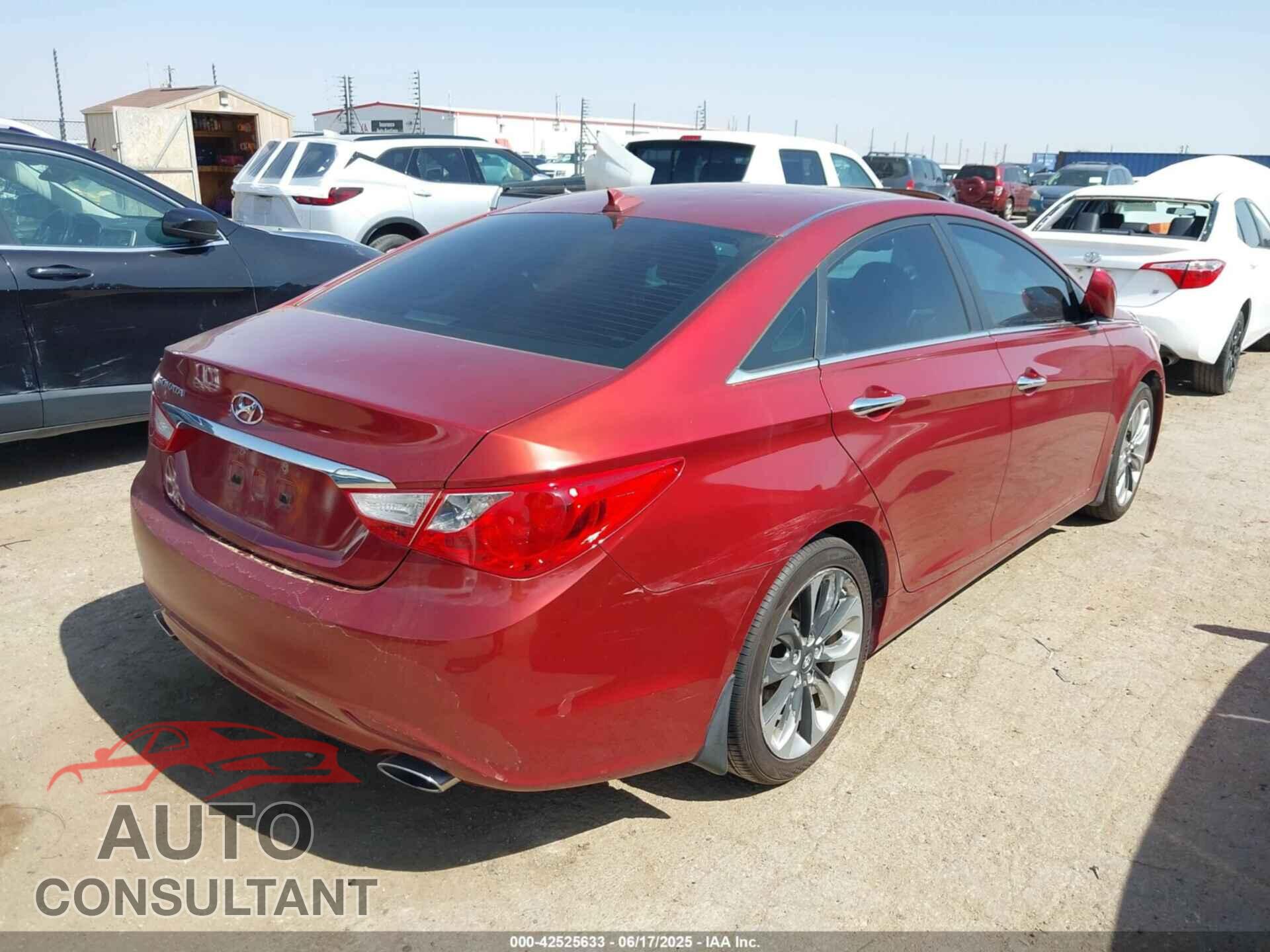 HYUNDAI SONATA 2012 - 5NPEC4AC6CH367554