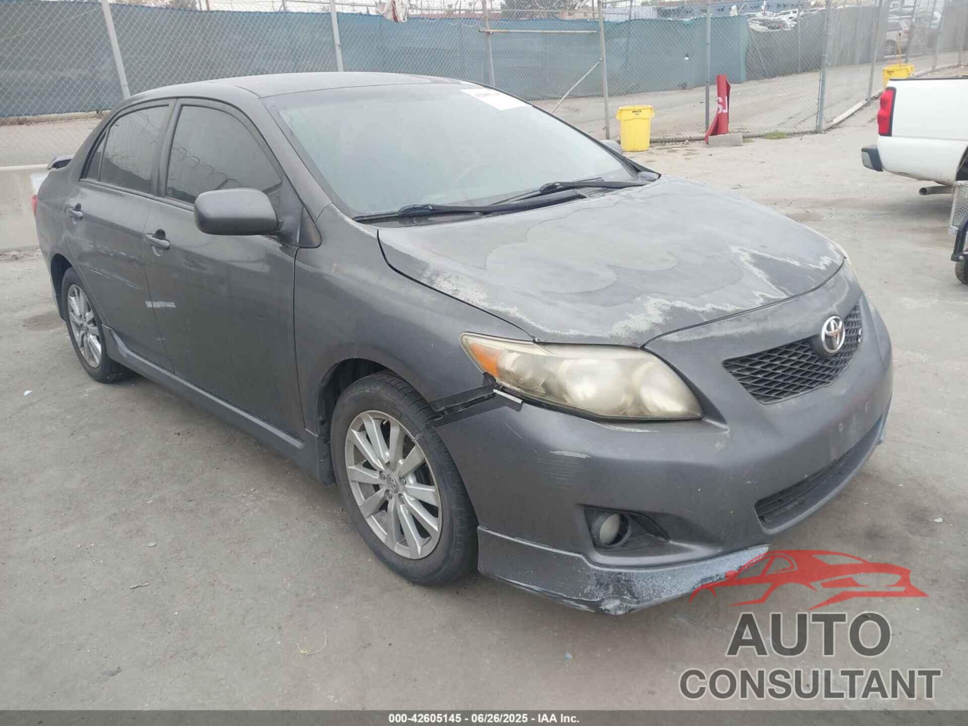 TOYOTA COROLLA 2010 - 2T1BU4EE9AC416449