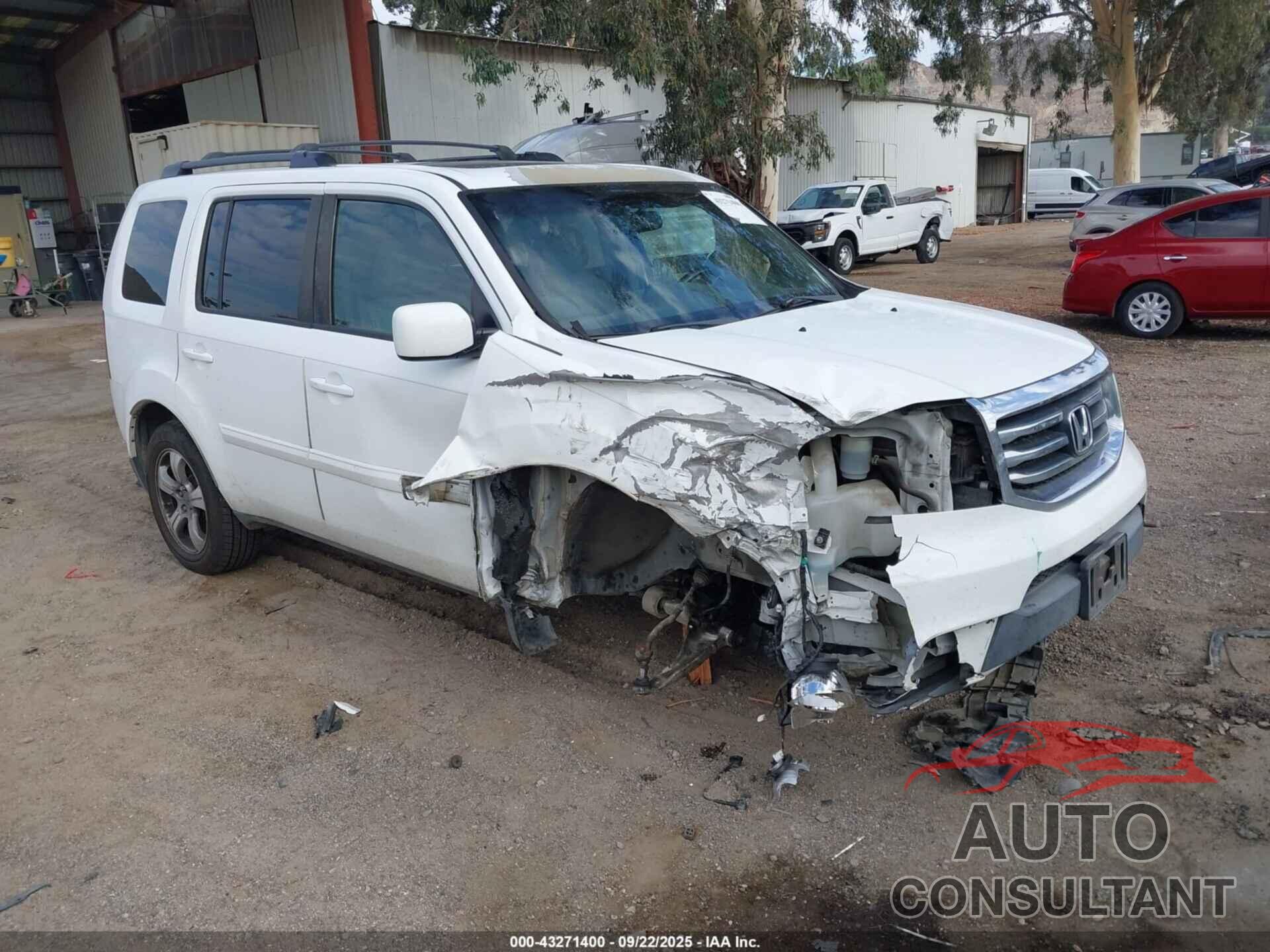 HONDA PILOT 2013 - 5FNYF3H57DB013029