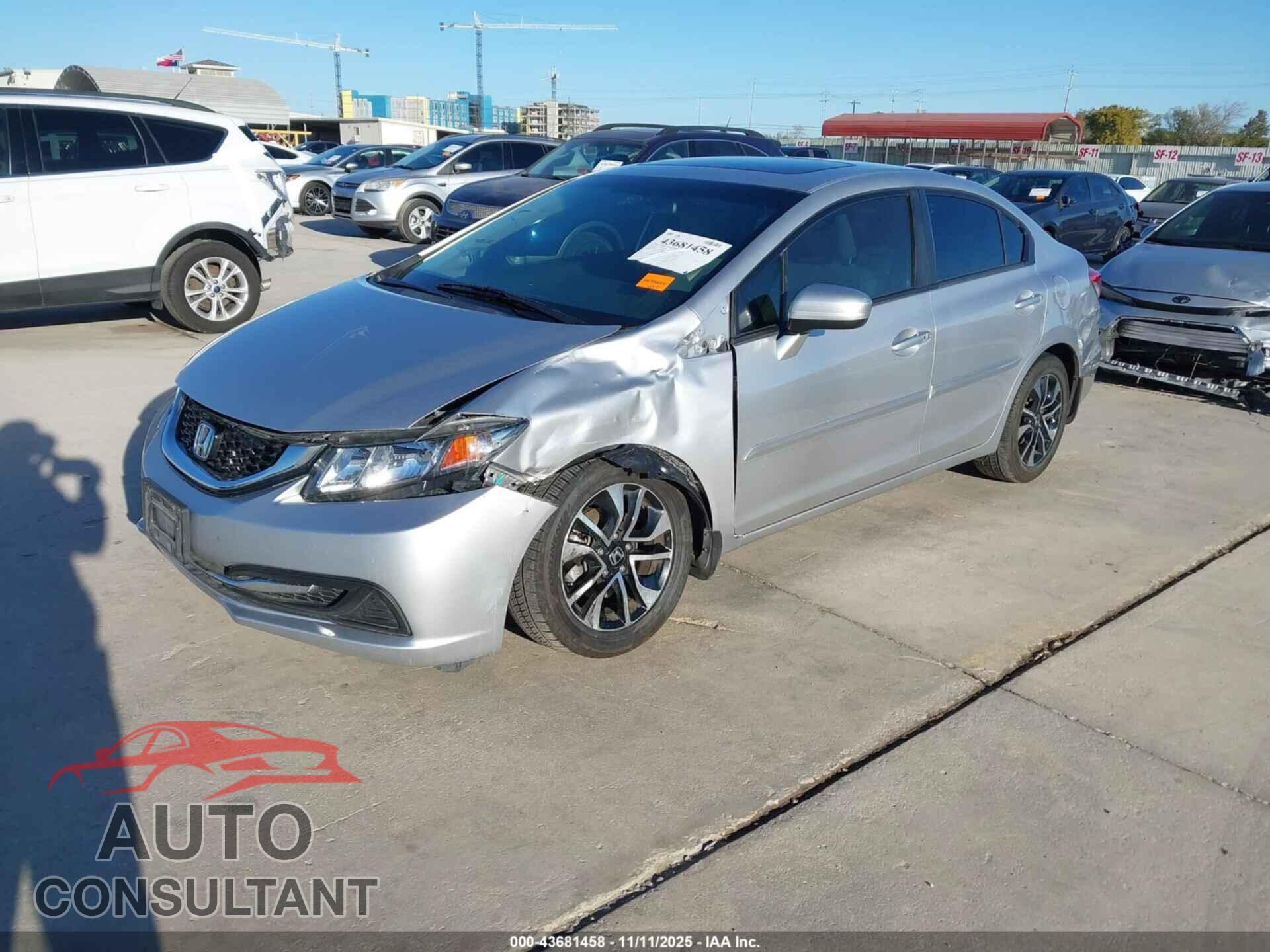 HONDA CIVIC 2014 - 19XFB2F8XEE066616