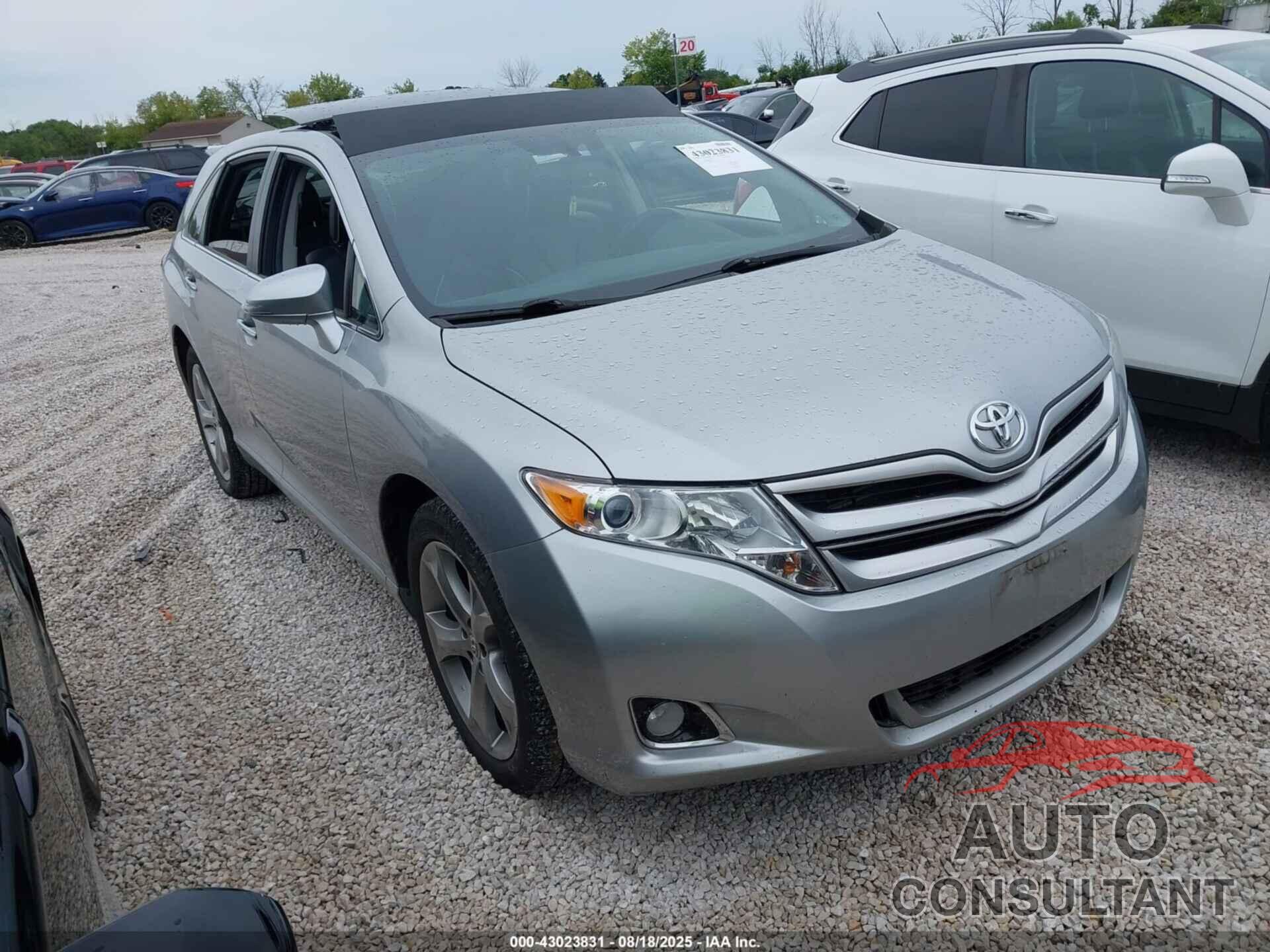 TOYOTA VENZA 2015 - 4T3BK3BB7FU111930