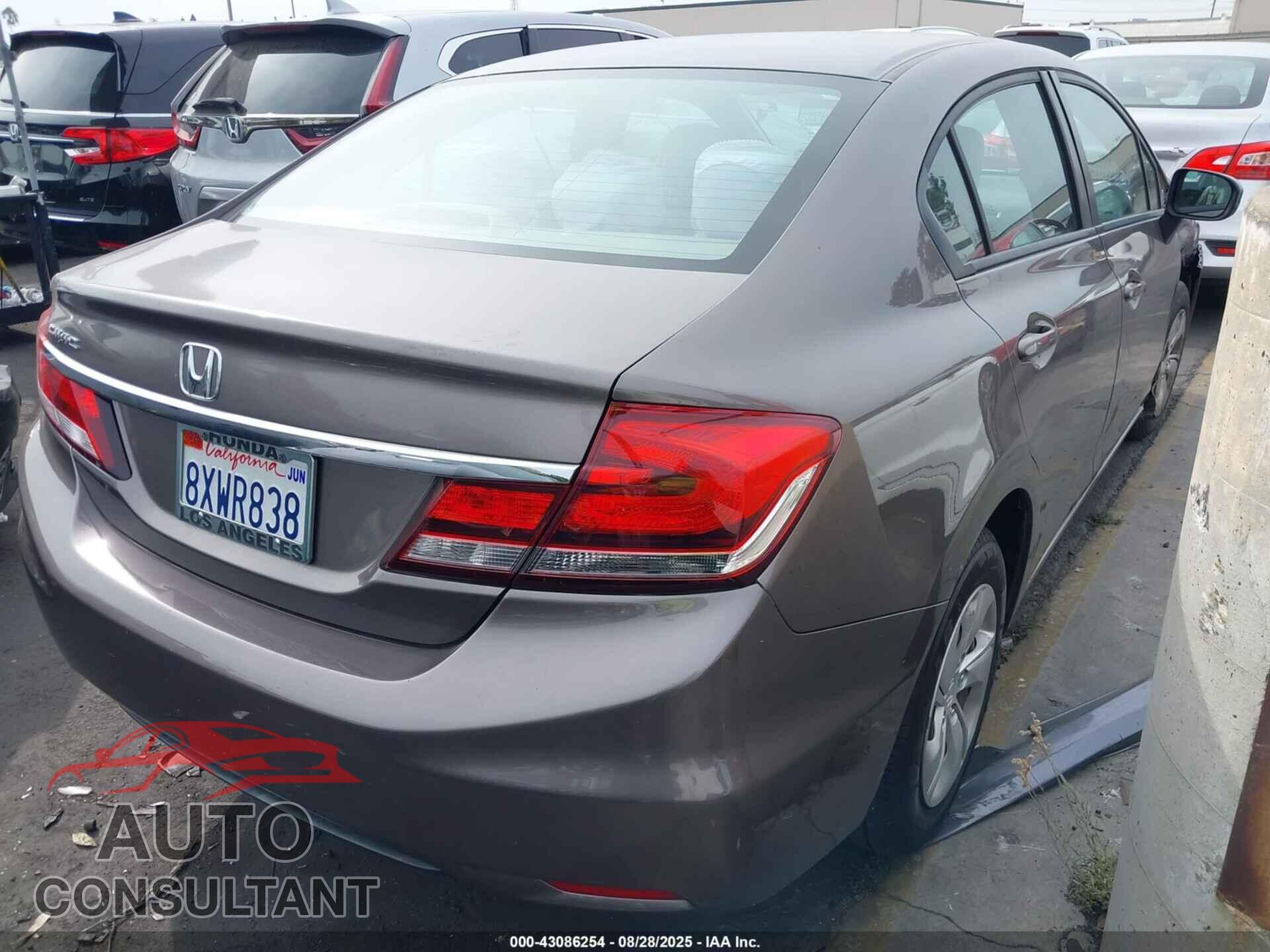 HONDA CIVIC 2014 - 19XFB2F5XEE231974