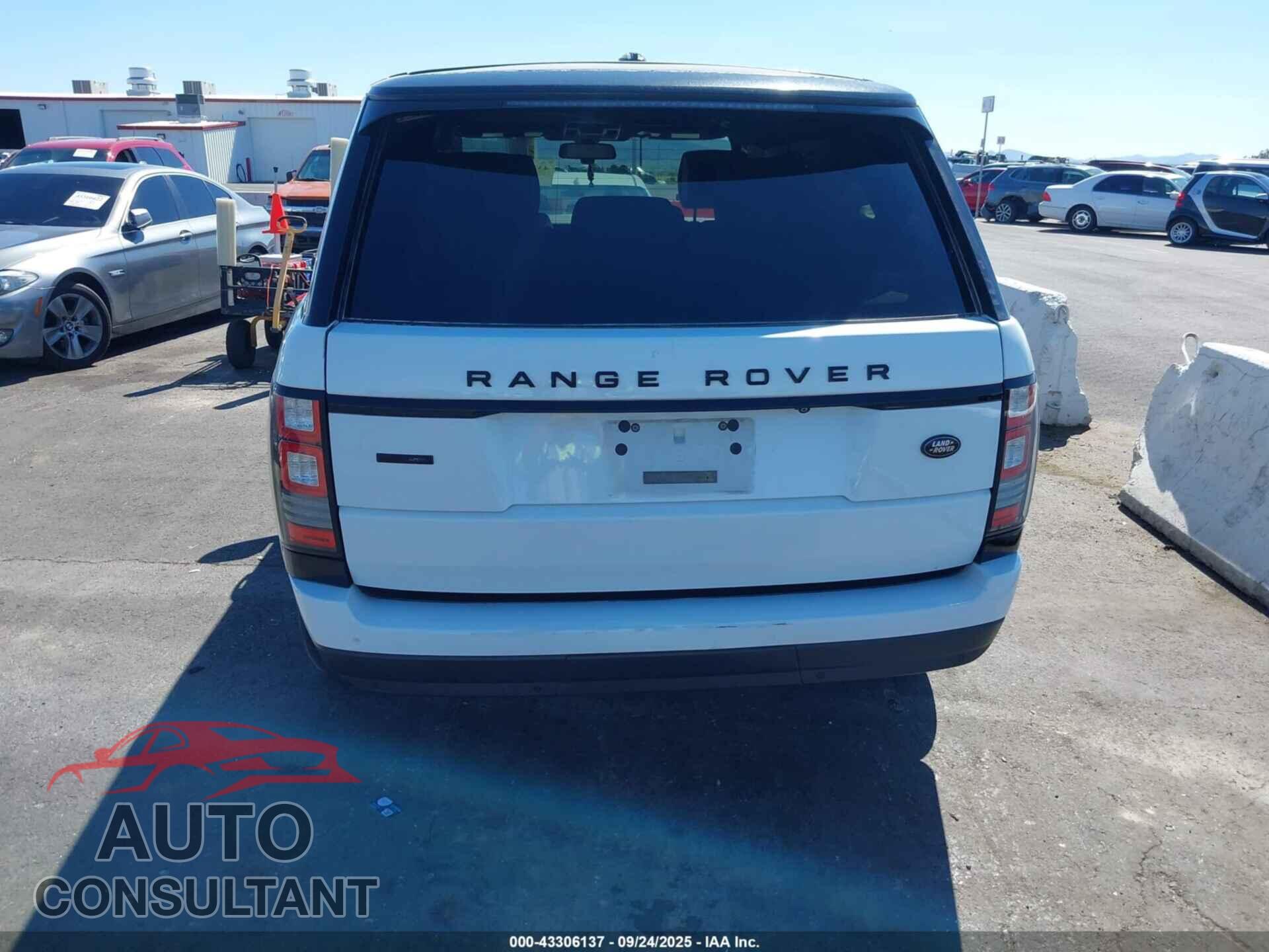 LAND ROVER RANGE ROVER 2013 - SALGS2EF0DA104627