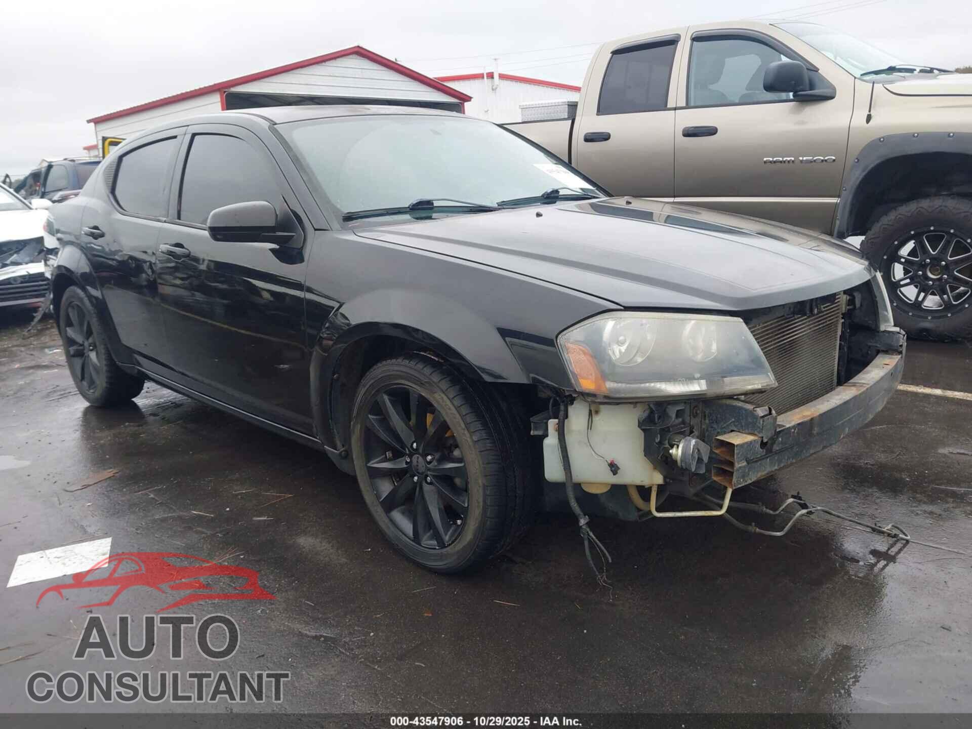 DODGE AVENGER 2013 - 1C3CDZCB0DN620475