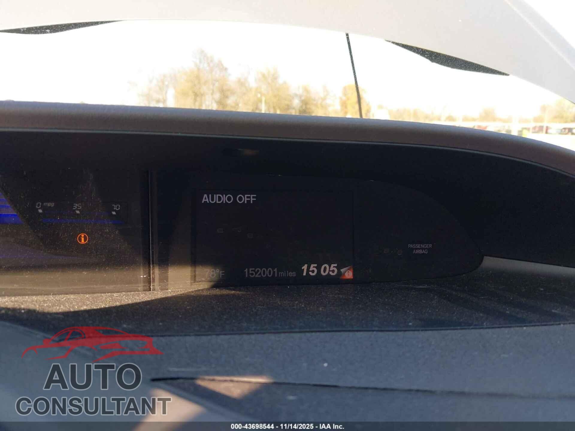 HONDA CIVIC 2012 - 2HGFB2F84CH306262