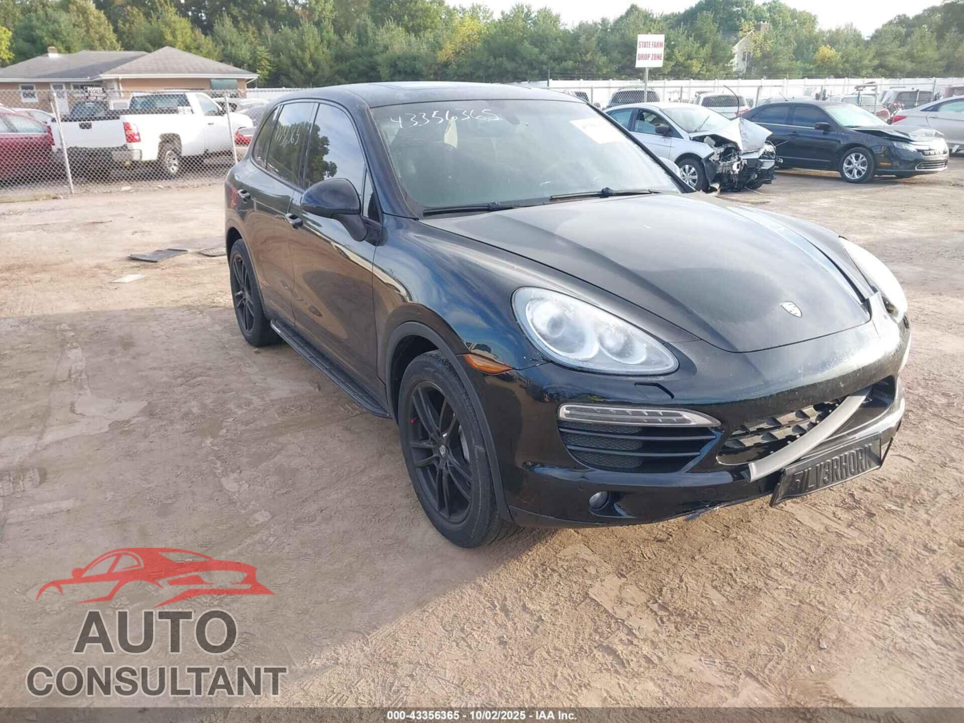 PORSCHE CAYENNE 2012 - WP1AA2A21CLA00667