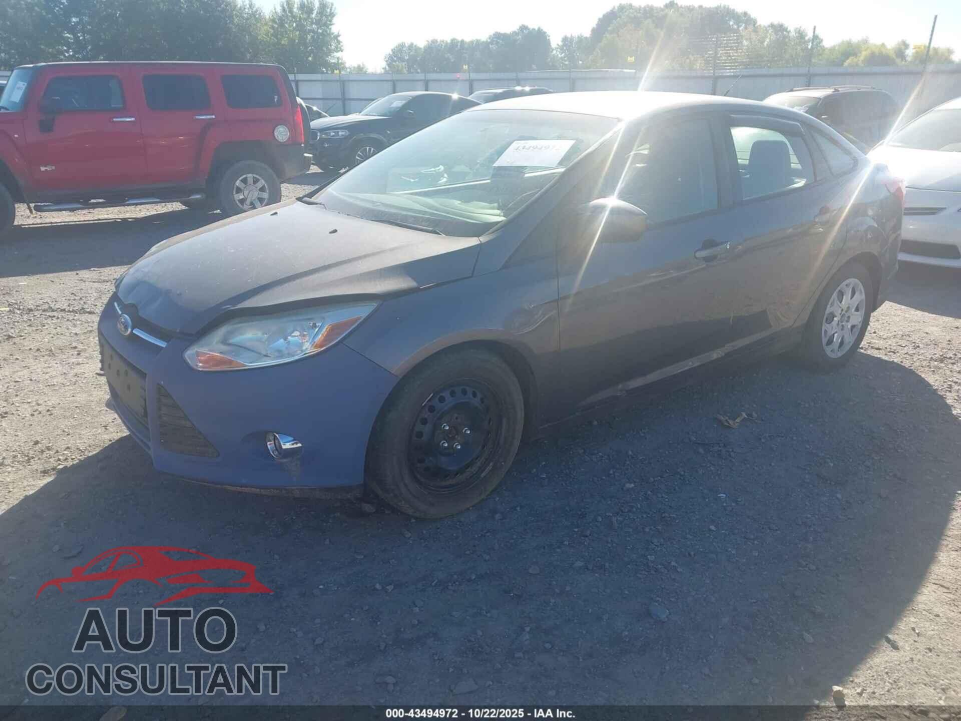 FORD FOCUS 2012 - 1FAHP3F23CL309057