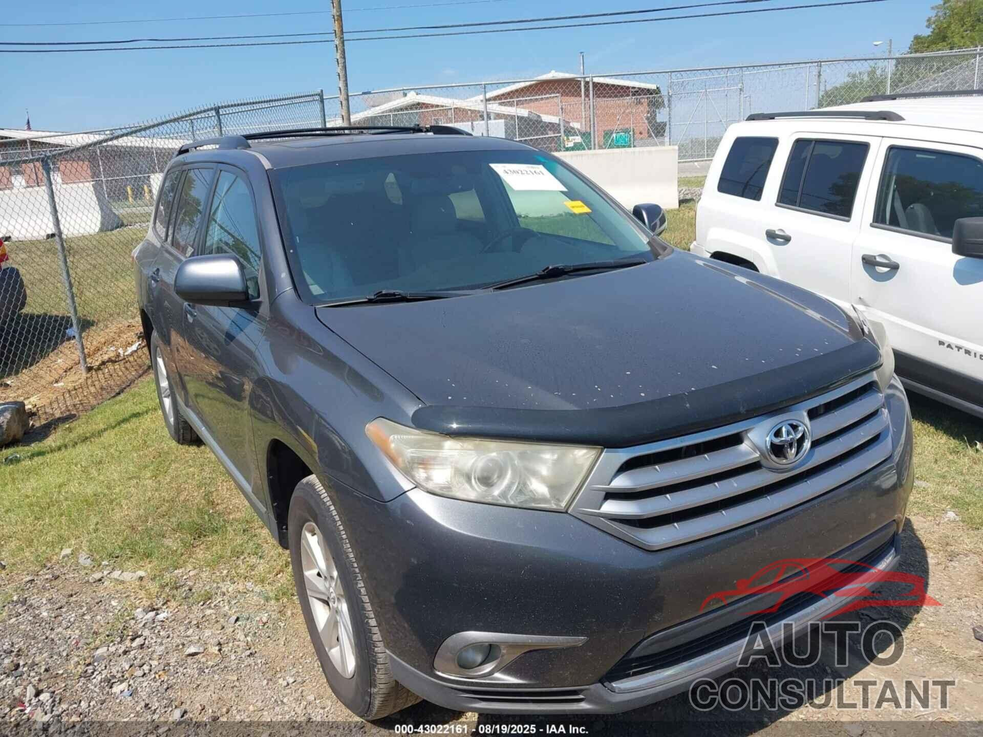 TOYOTA HIGHLANDER 2011 - 5TDZK3EH1BS048091