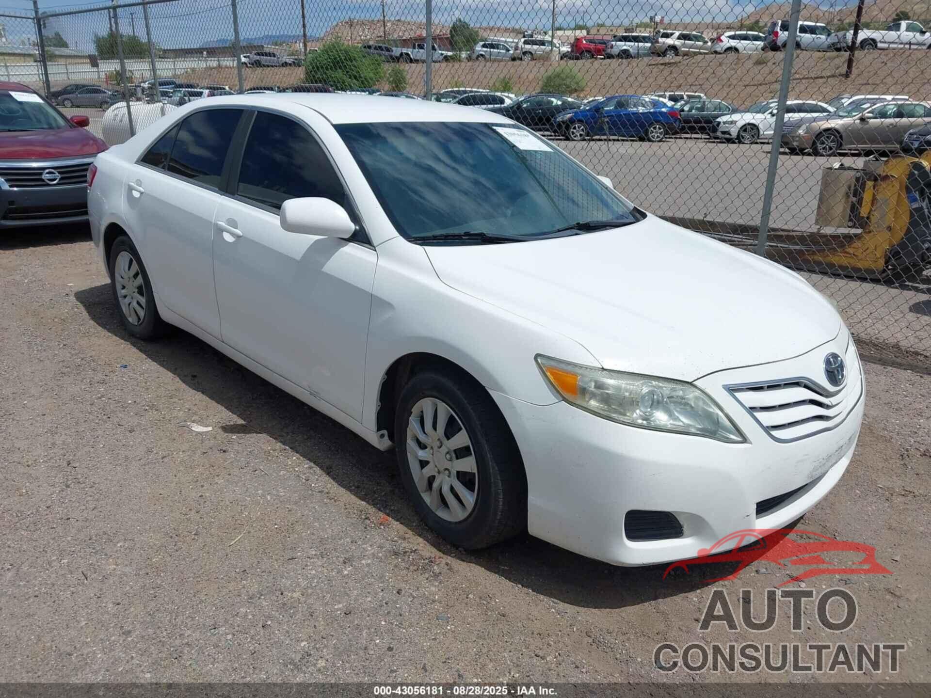 TOYOTA CAMRY 2011 - 4T1BF3EK3BU725621