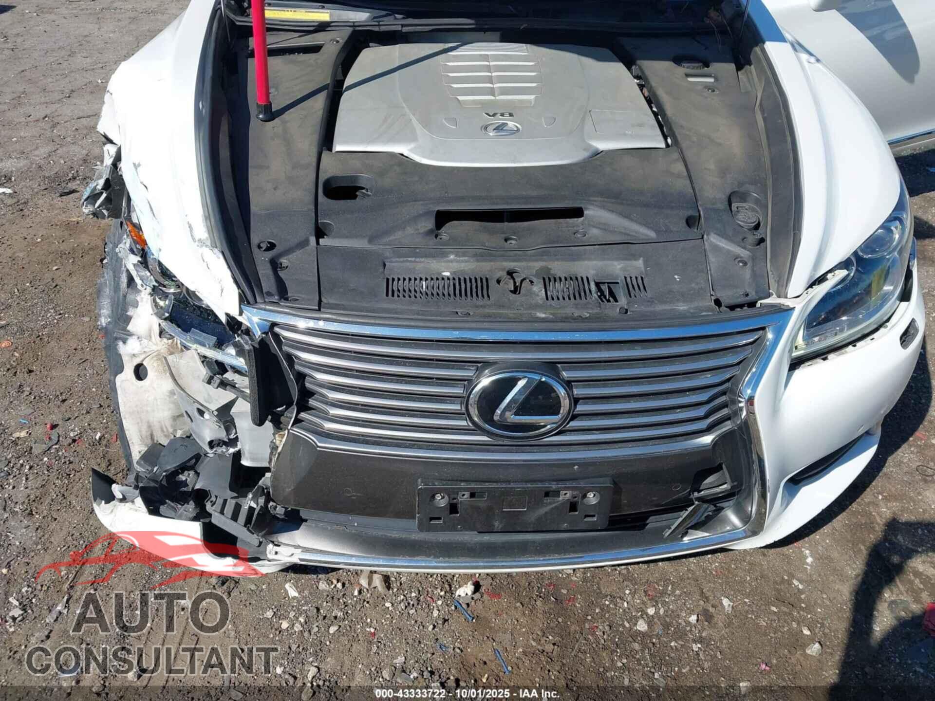 LEXUS LS 460 2013 - JTHBL5EF8D5118329