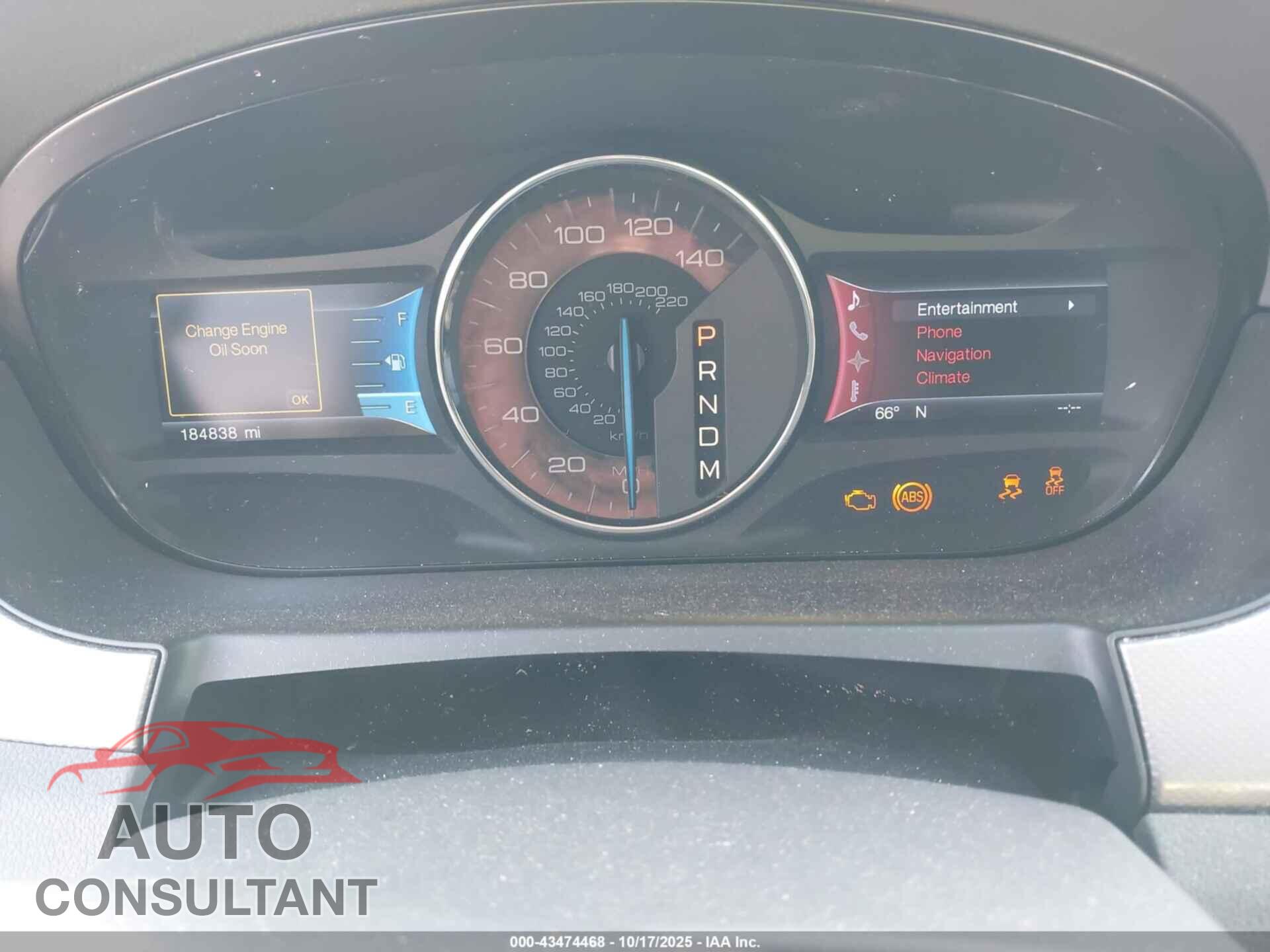 FORD EDGE 2012 - 2FMDK4JC1CBA06741