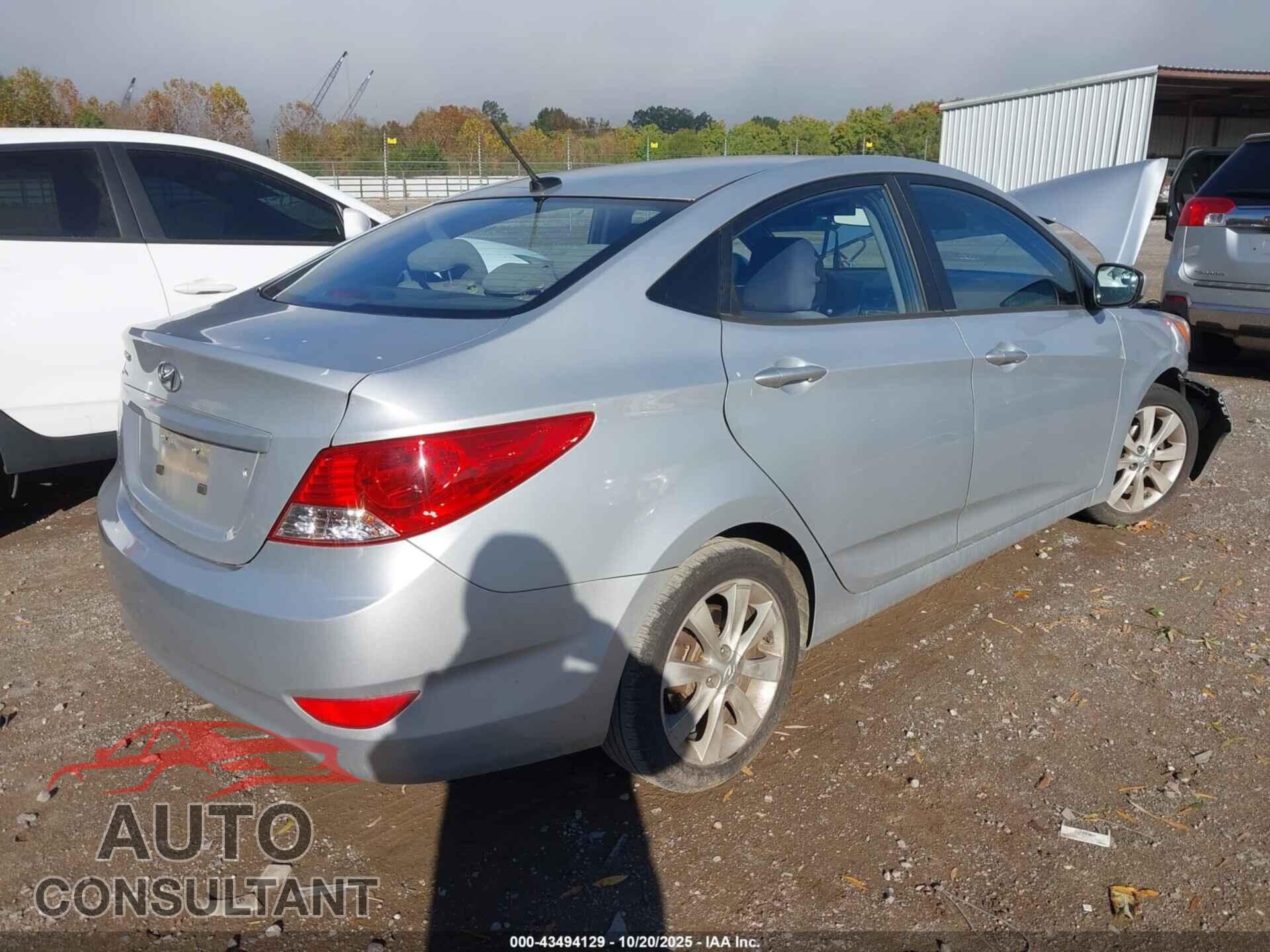 HYUNDAI ACCENT 2014 - KMHCU4AE6EU768774