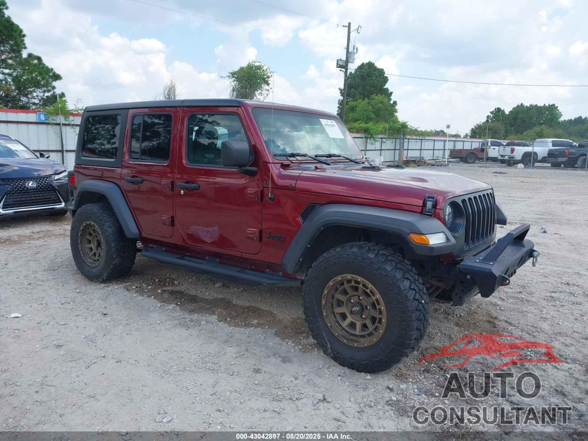 JEEP WRANGLER UNLIMITED 2021 - 1C4HJXDG5MW844408