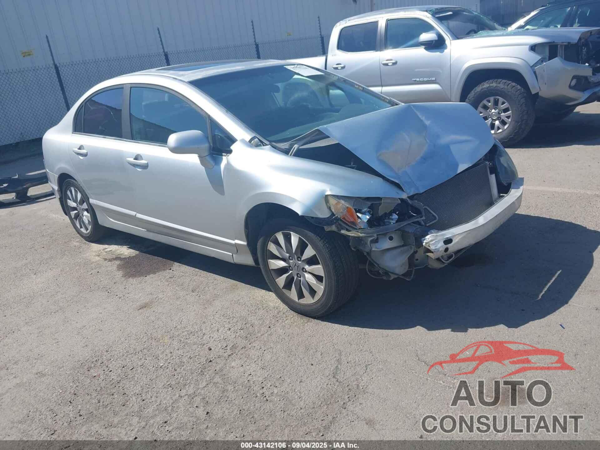 HONDA CIVIC 2009 - 19XFA16809E029979