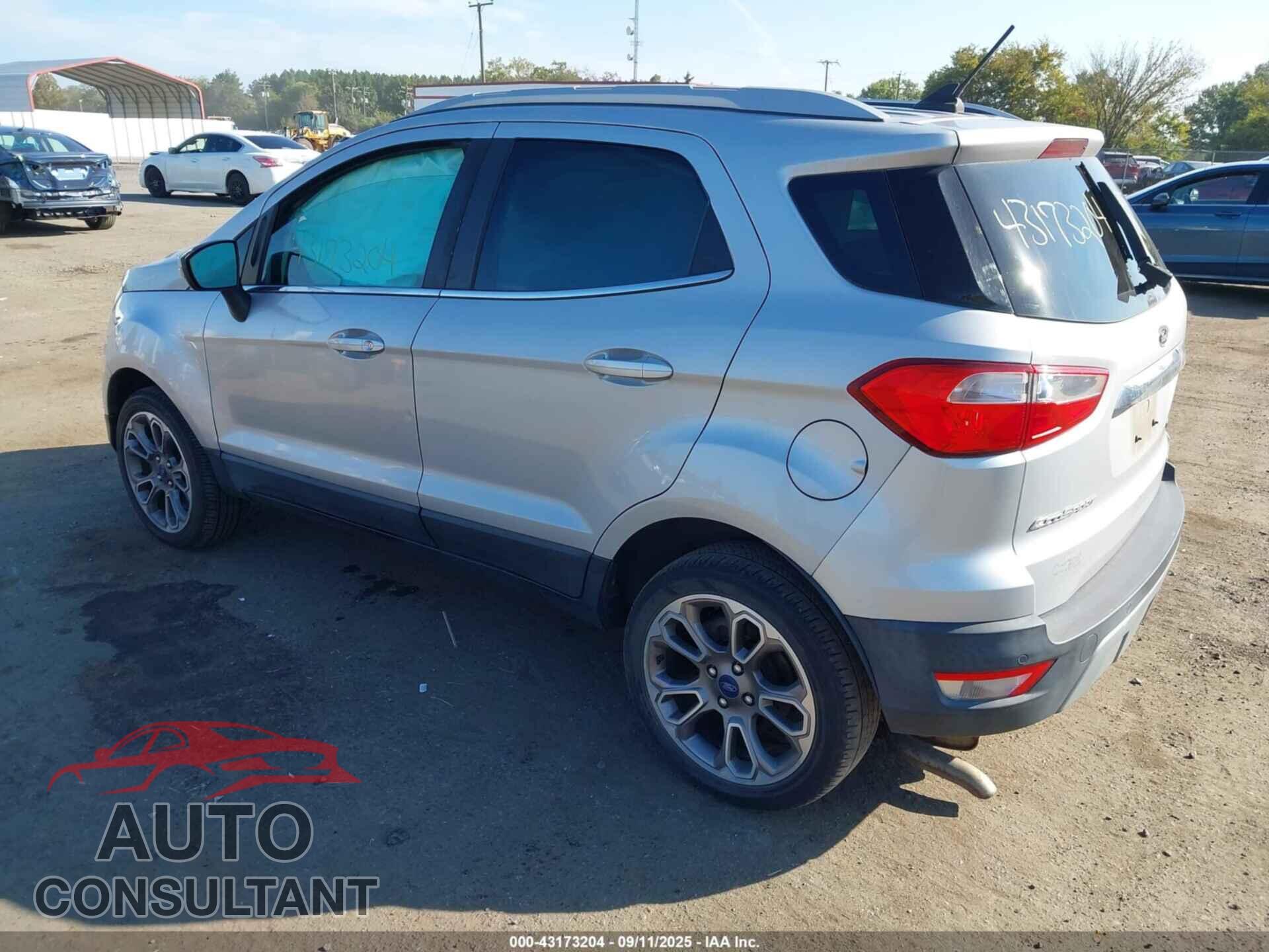 FORD ECOSPORT 2019 - MAJ6S3KL2KC274787