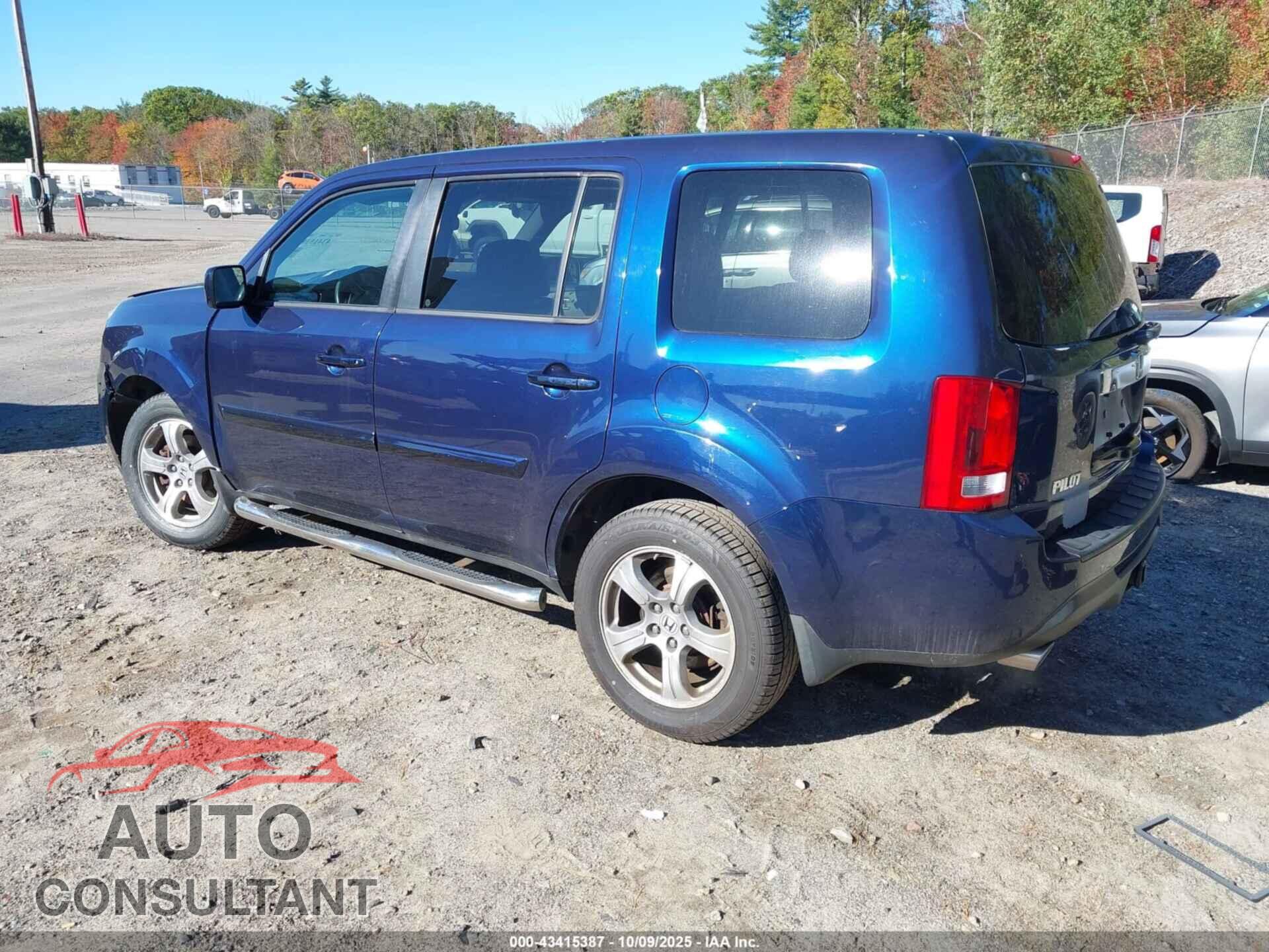 HONDA PILOT 2013 - 5FNYF4H69DB070377