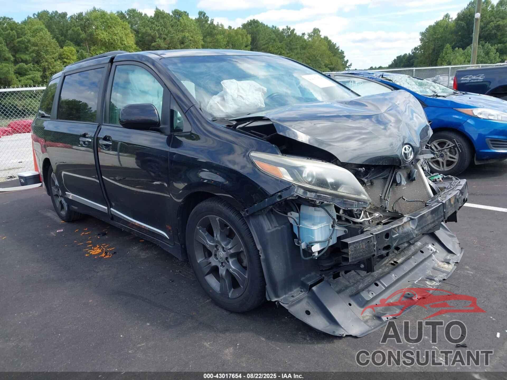 TOYOTA SIENNA 2016 - 5TDXK3DC6GS757118