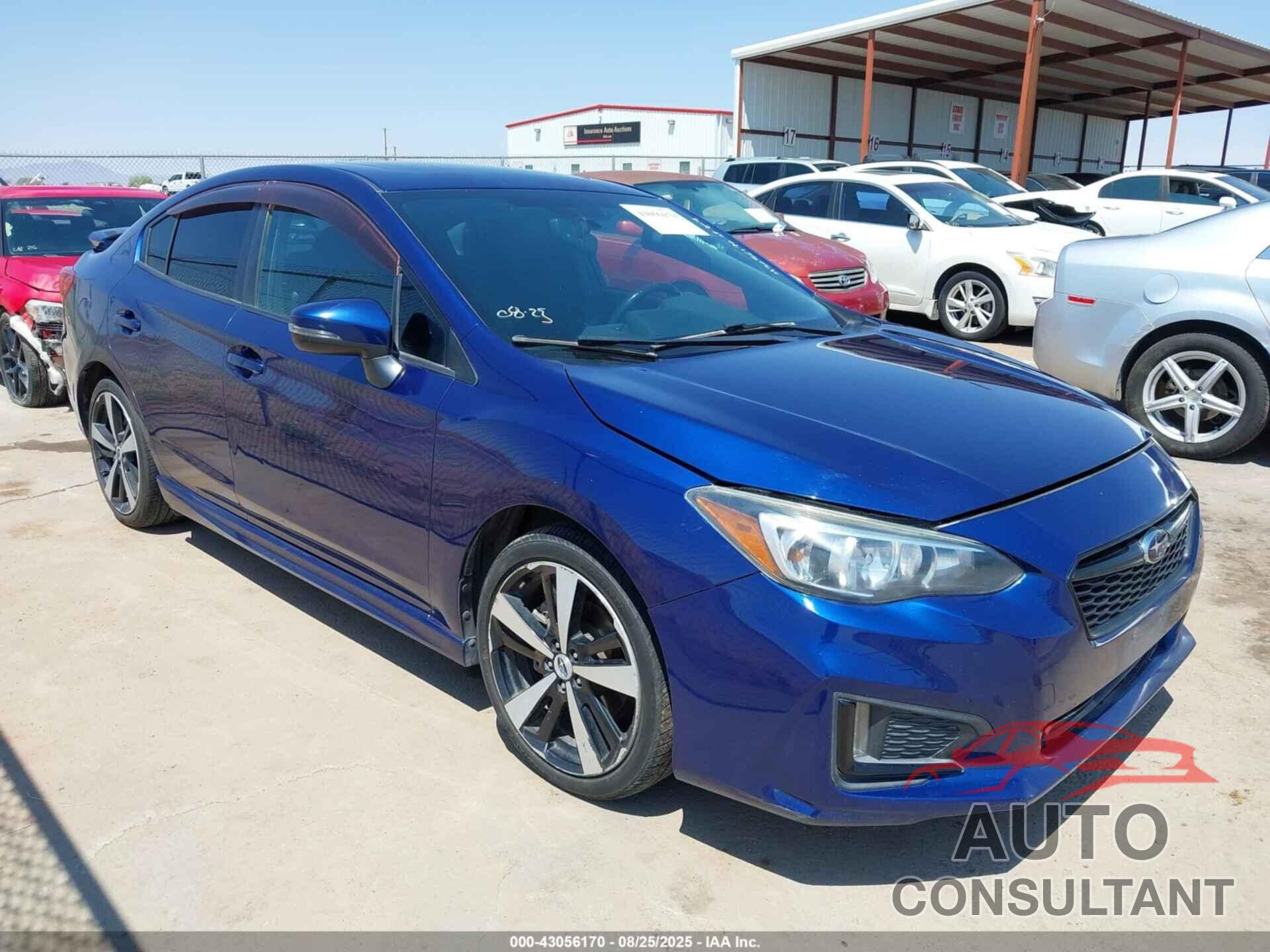 SUBARU IMPREZA 2018 - 4S3GKAM60J3603012