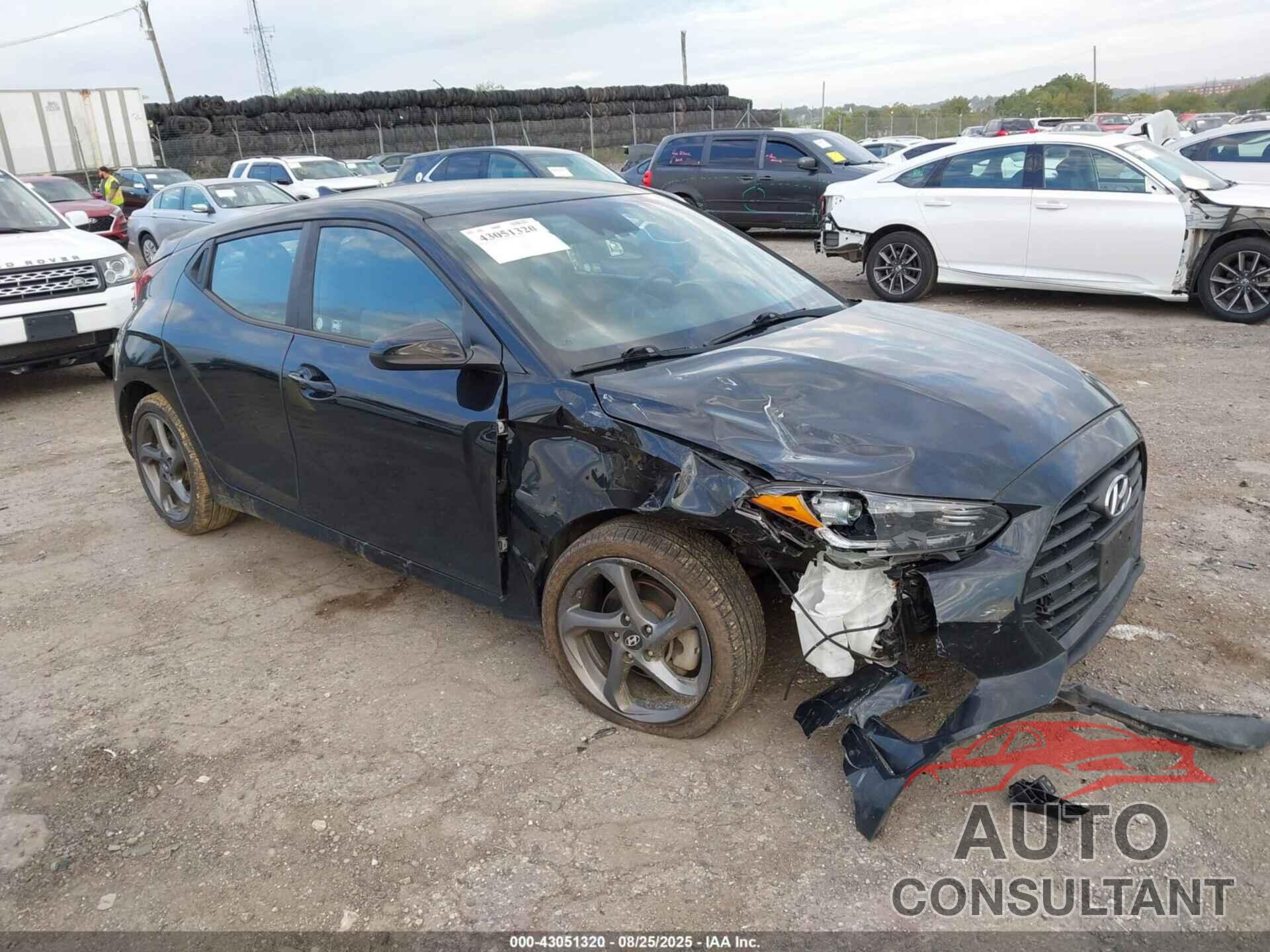 HYUNDAI VELOSTER 2019 - KMHTG6AF1KU013510