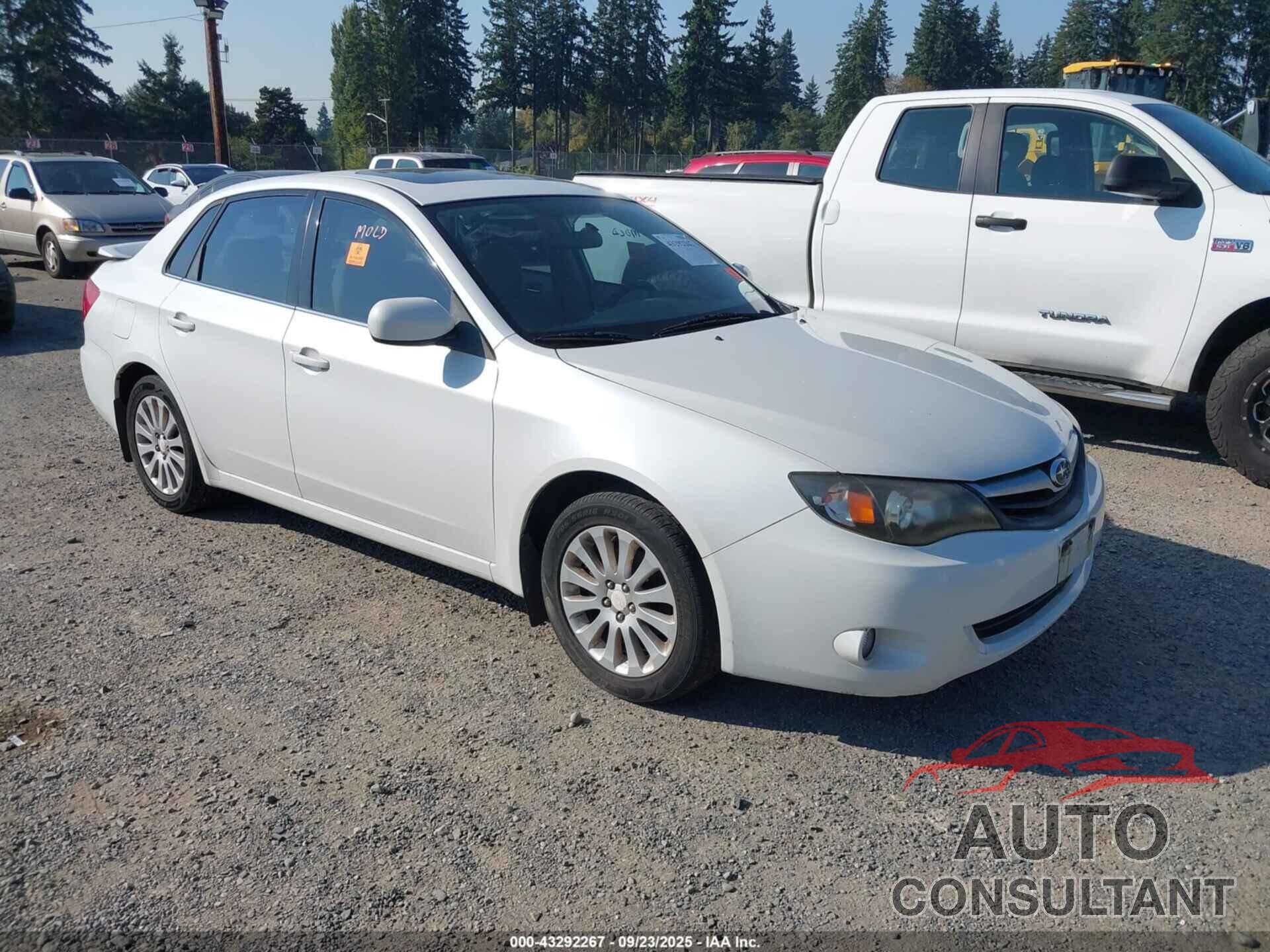 SUBARU IMPREZA 2010 - JF1GE6B68AH507273