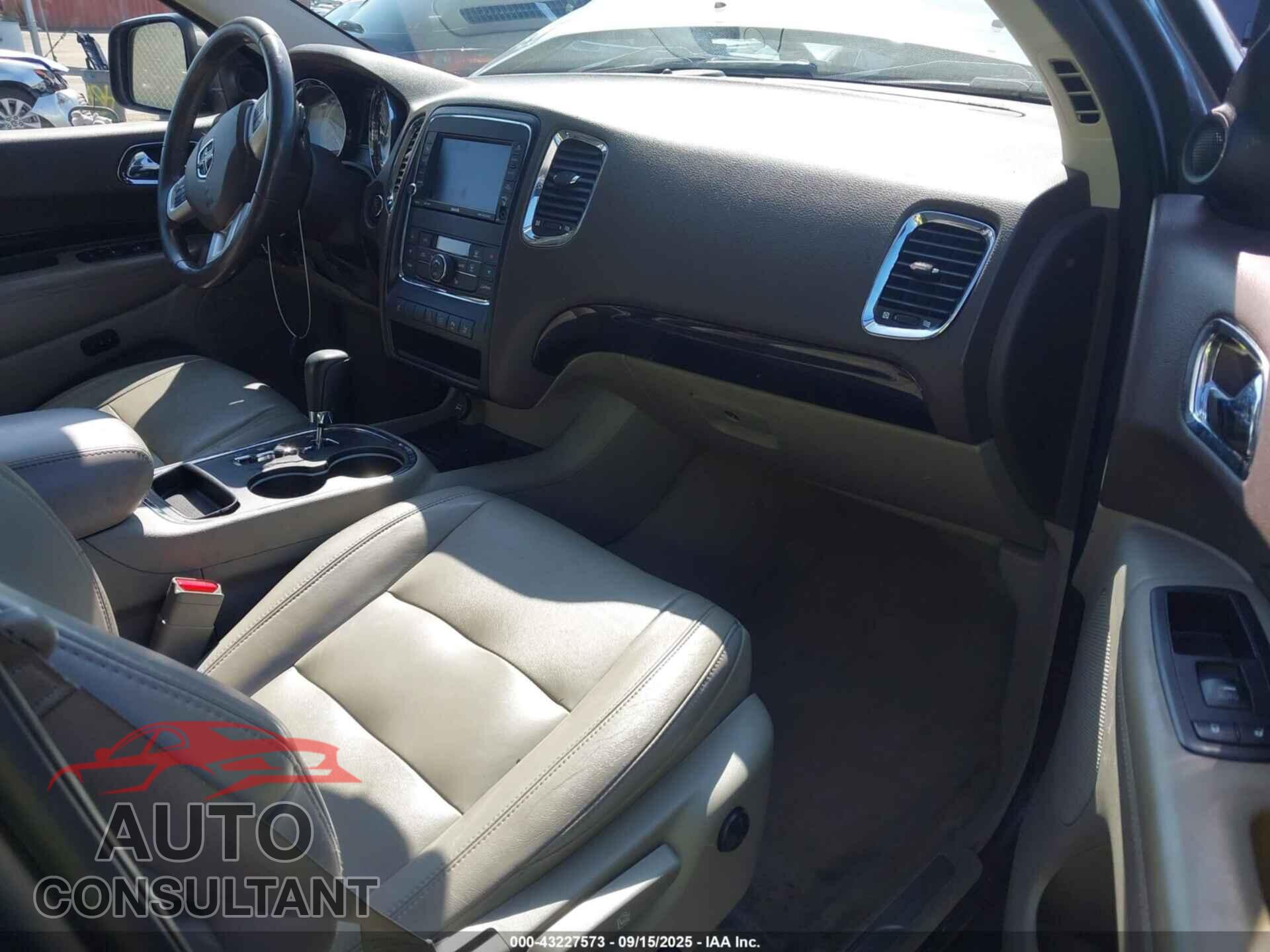 DODGE DURANGO 2012 - 1C4RDHDG3CC321888