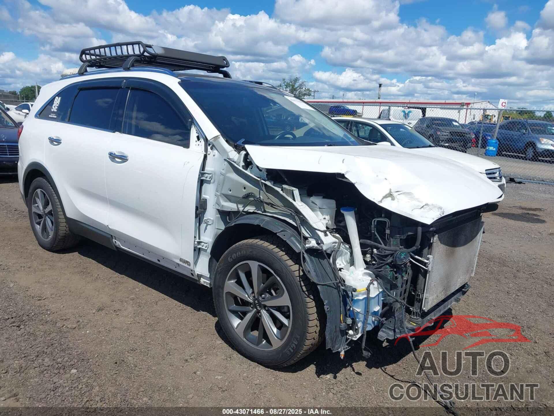 KIA SORENTO 2019 - 5XYPHDA51KG568036