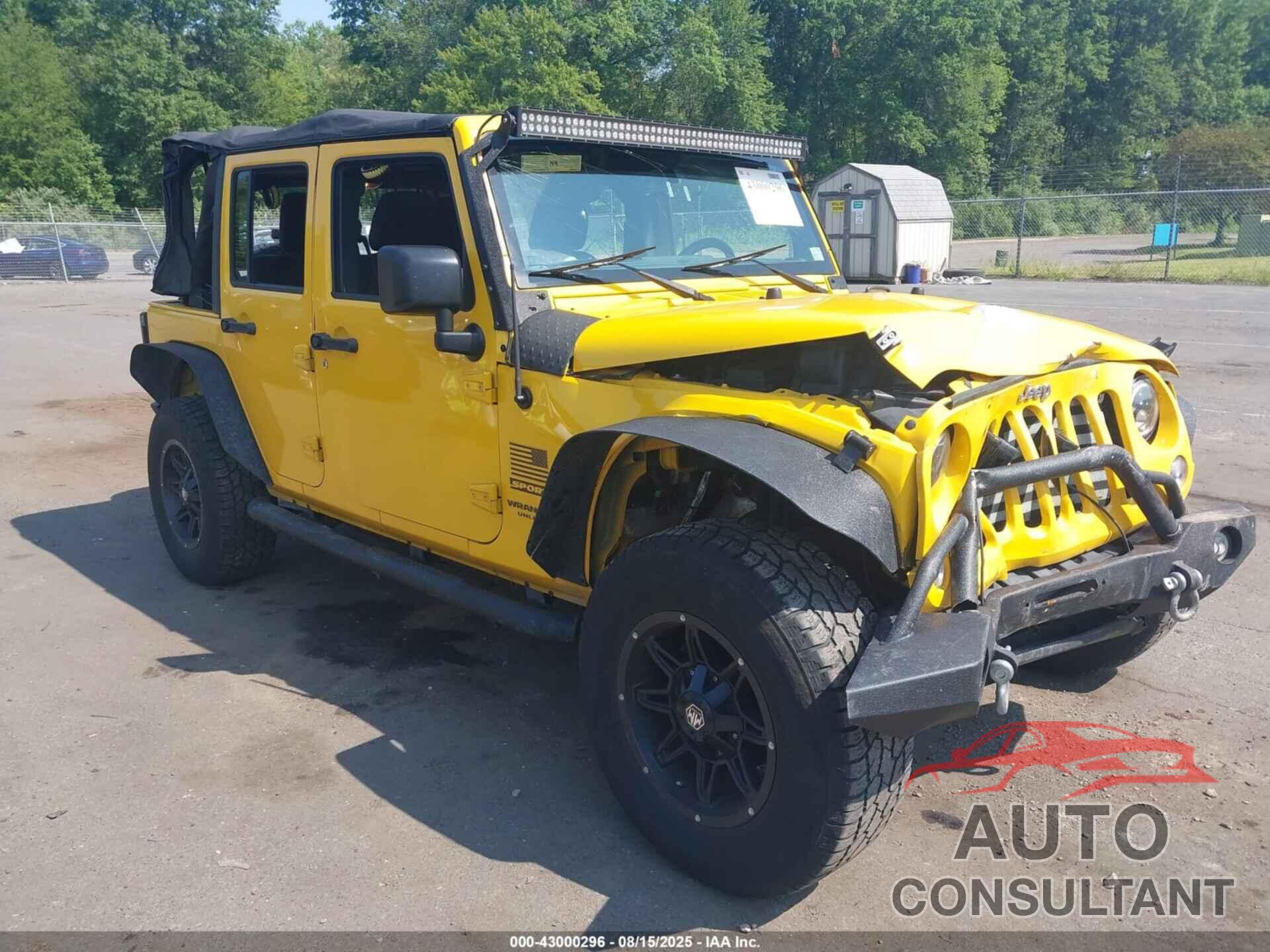 JEEP WRANGLER UNLIMITED 2015 - 1C4HJWDG7FL648663
