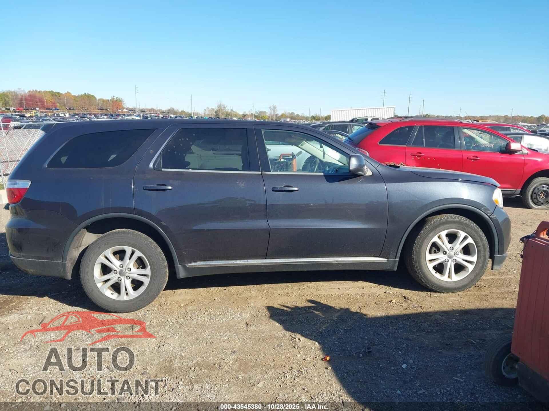 DODGE DURANGO 2013 - 1C4RDJAG3DC686083