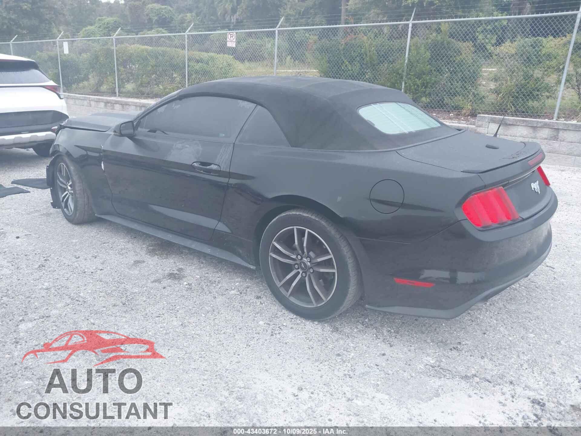 FORD MUSTANG 2015 - 1FATP8UH2F5377230