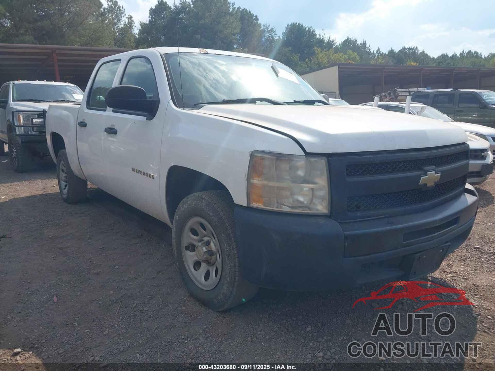CHEVROLET SILVERADO 1500 2011 - 3GCPCPEA6BG393372