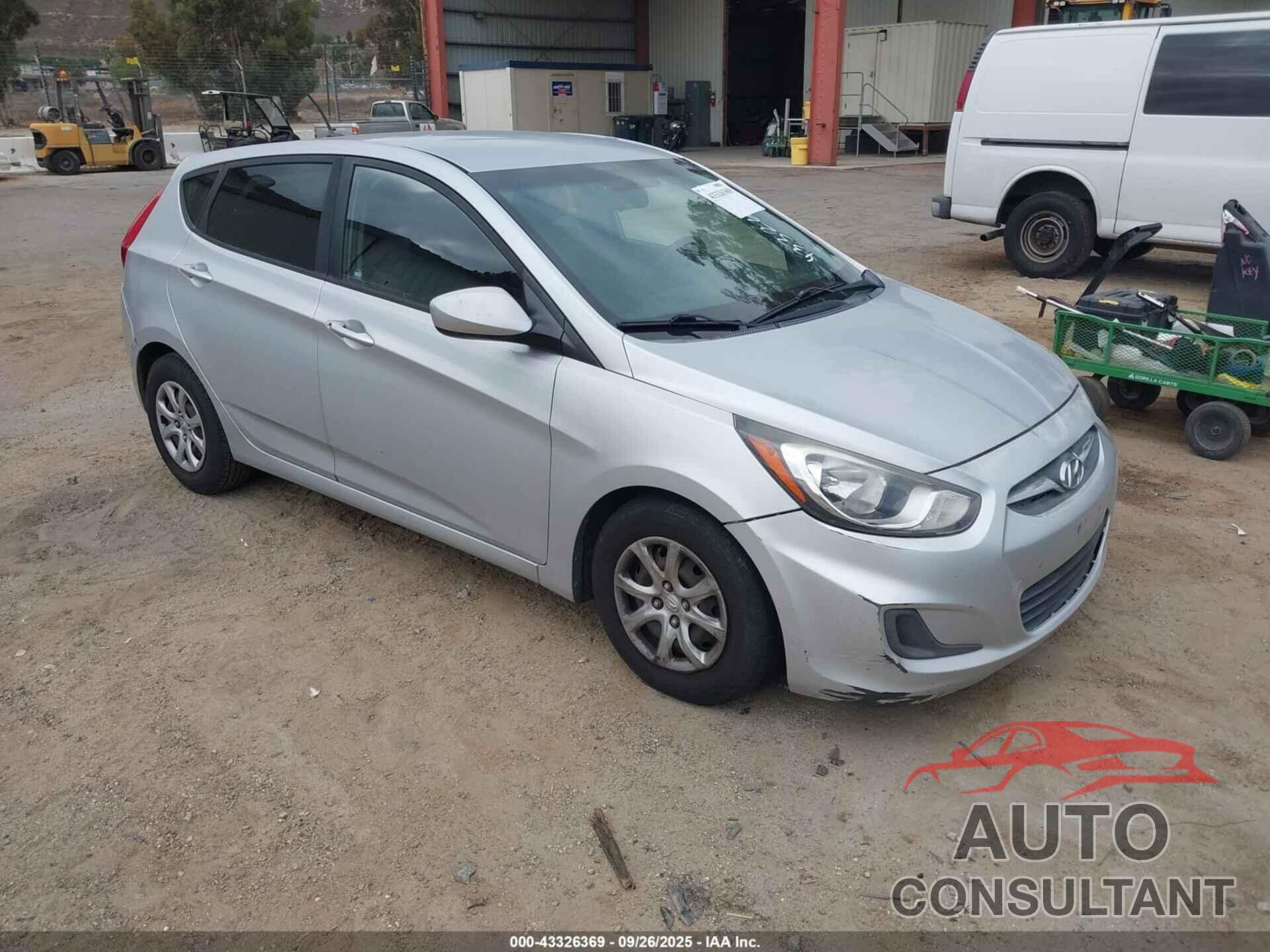 HYUNDAI ACCENT 2014 - KMHCT5AE6EU193102