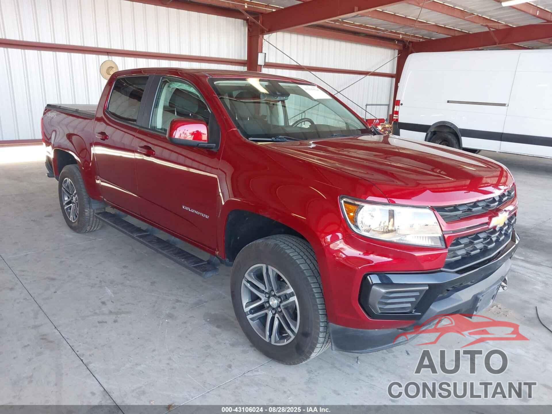 CHEVROLET COLORADO 2021 - 1GCGTCEN6M1127606