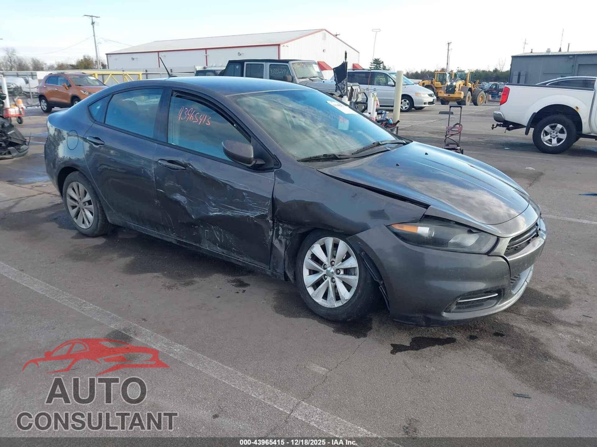 DODGE DART 2014 - 1C3CDFBB2ED877368