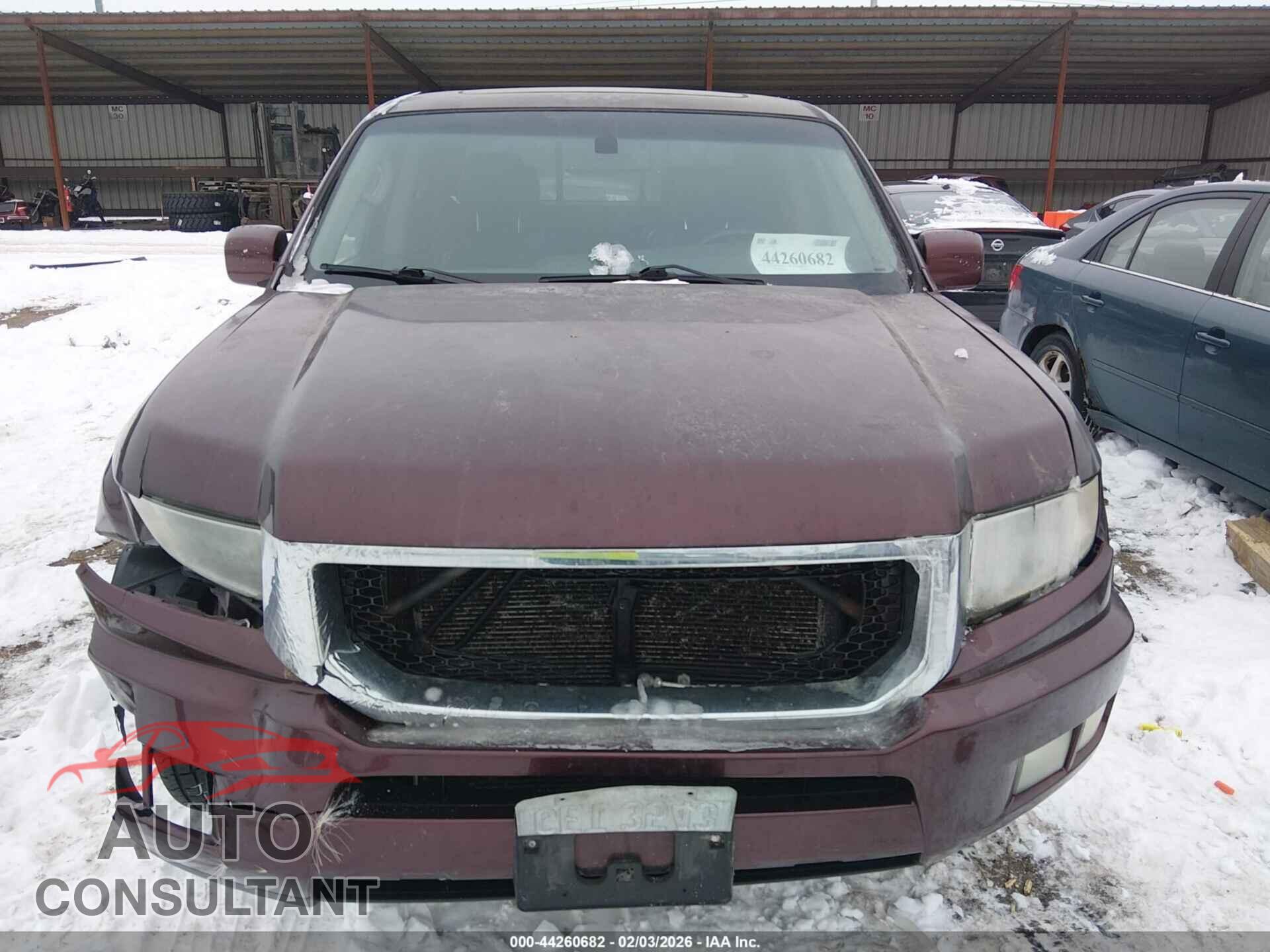 HONDA RIDGELINE 2011 - 5FPYK1F53BB006084