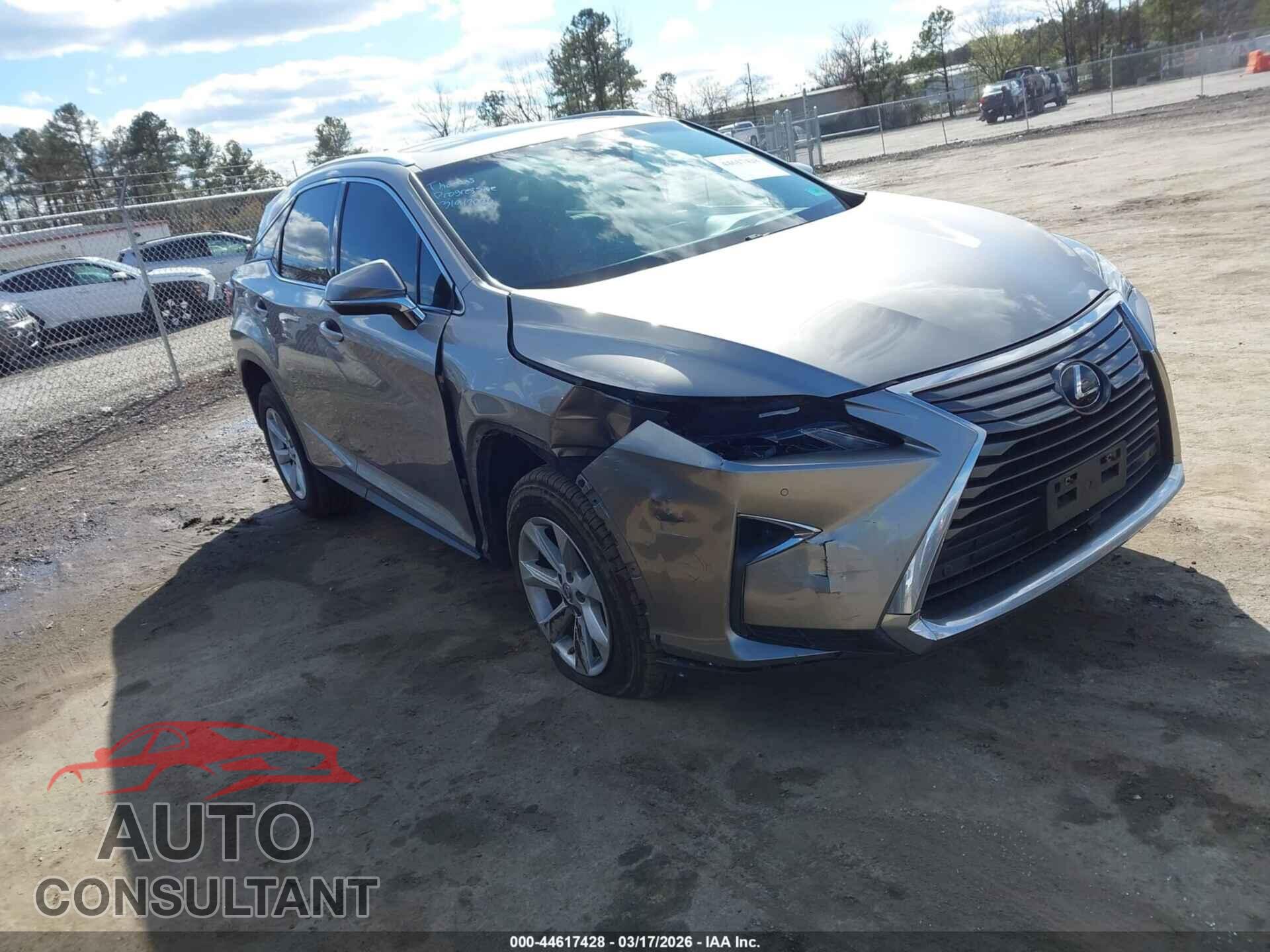 LEXUS RX 350 2017 - 2T2BZMCA7HC098192