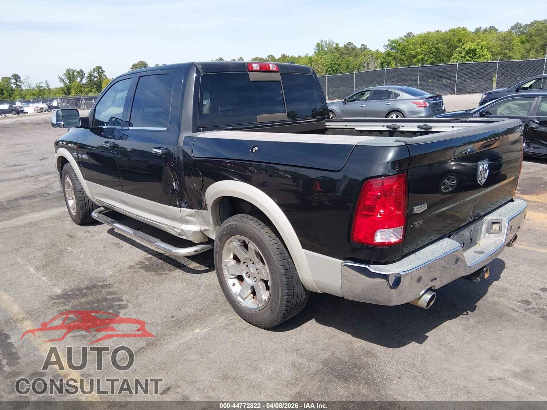 DODGE RAM 1500 2010 - 1D7RB1CT3AS184844