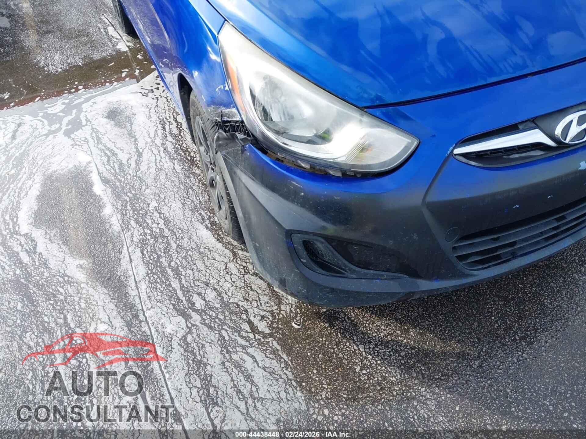 HYUNDAI ACCENT 2013 - KMHCT4AE7DU445643