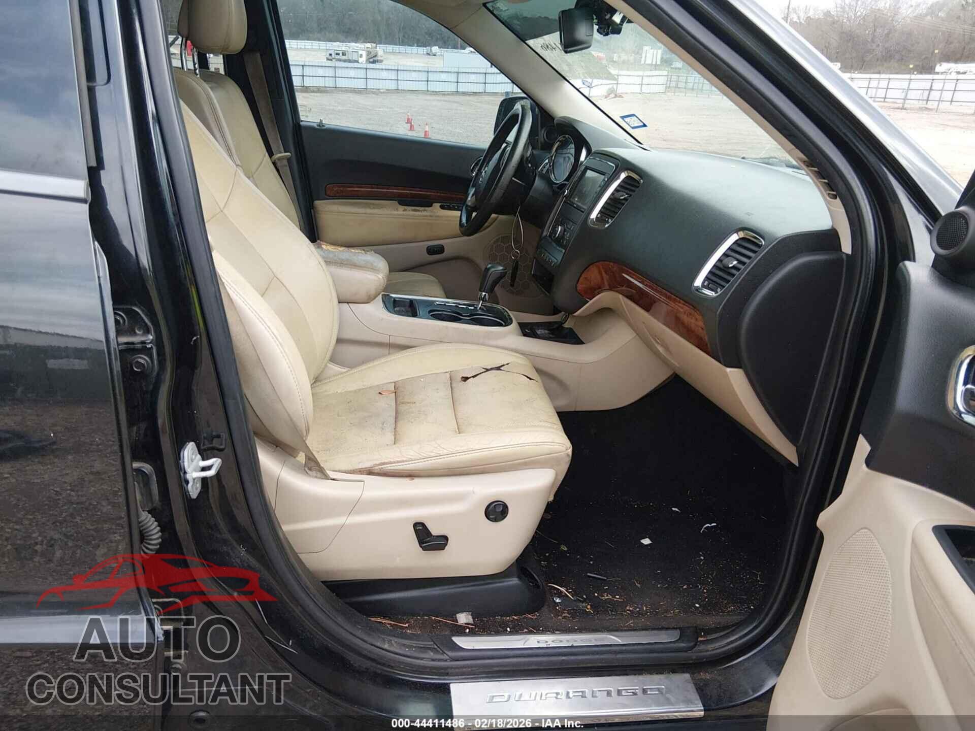 DODGE DURANGO 2013 - 1C4RDHEG2DC603908