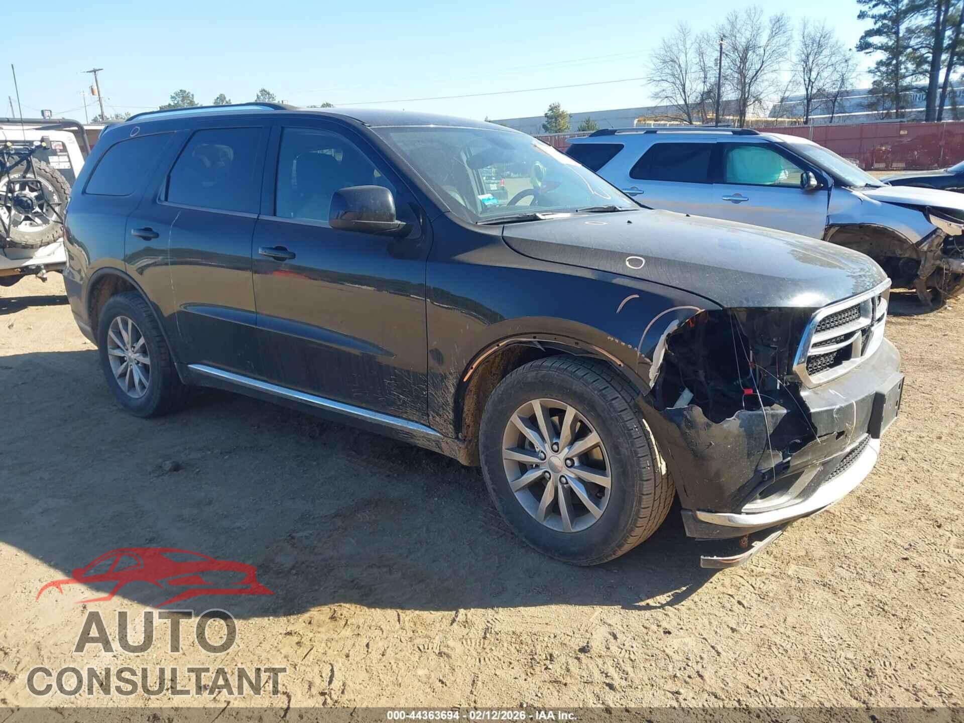 DODGE DURANGO 2017 - 1C4RDHAG7HC622899