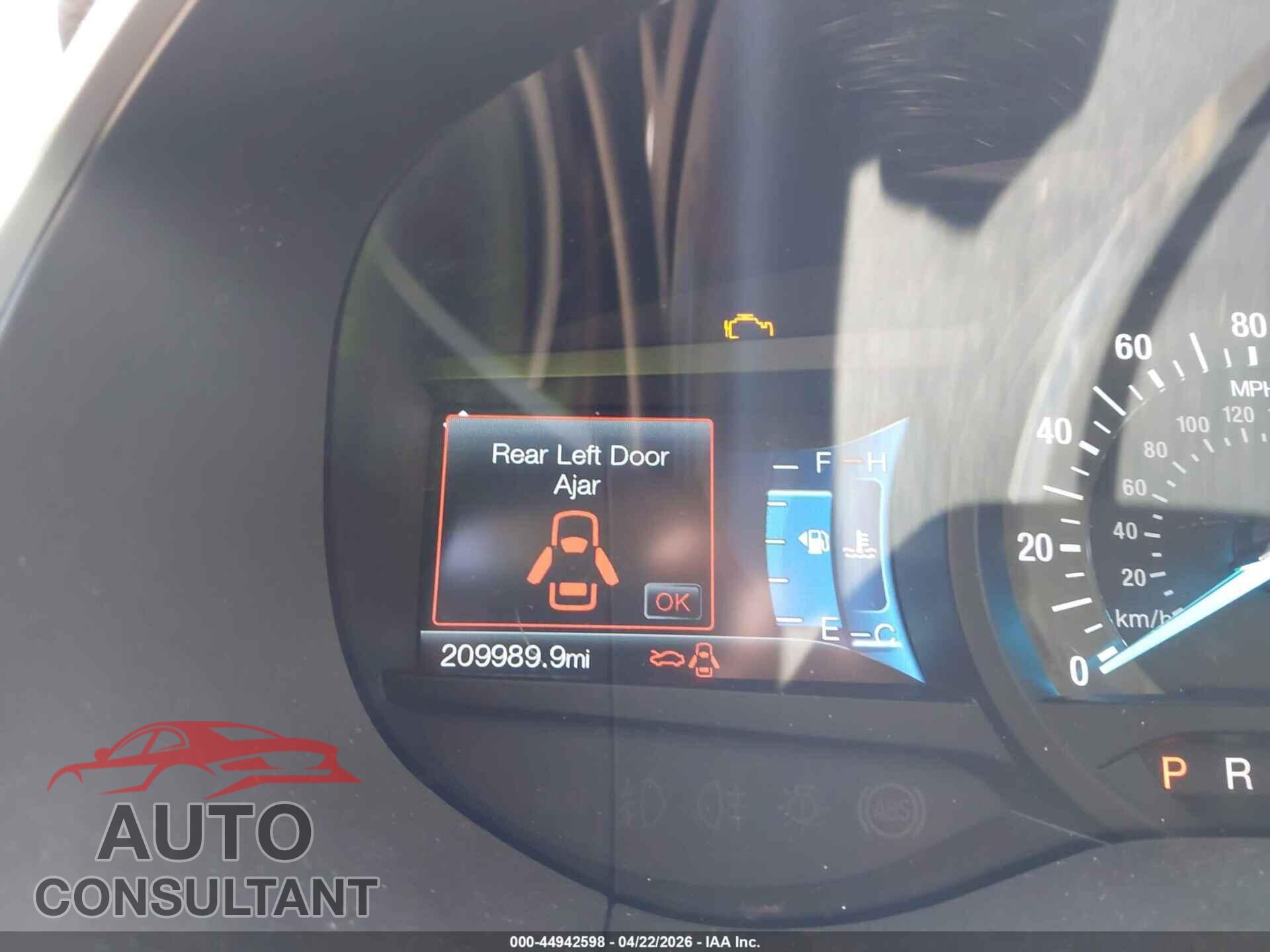 FORD EDGE 2015 - 2FMTK4J8XFBB39753