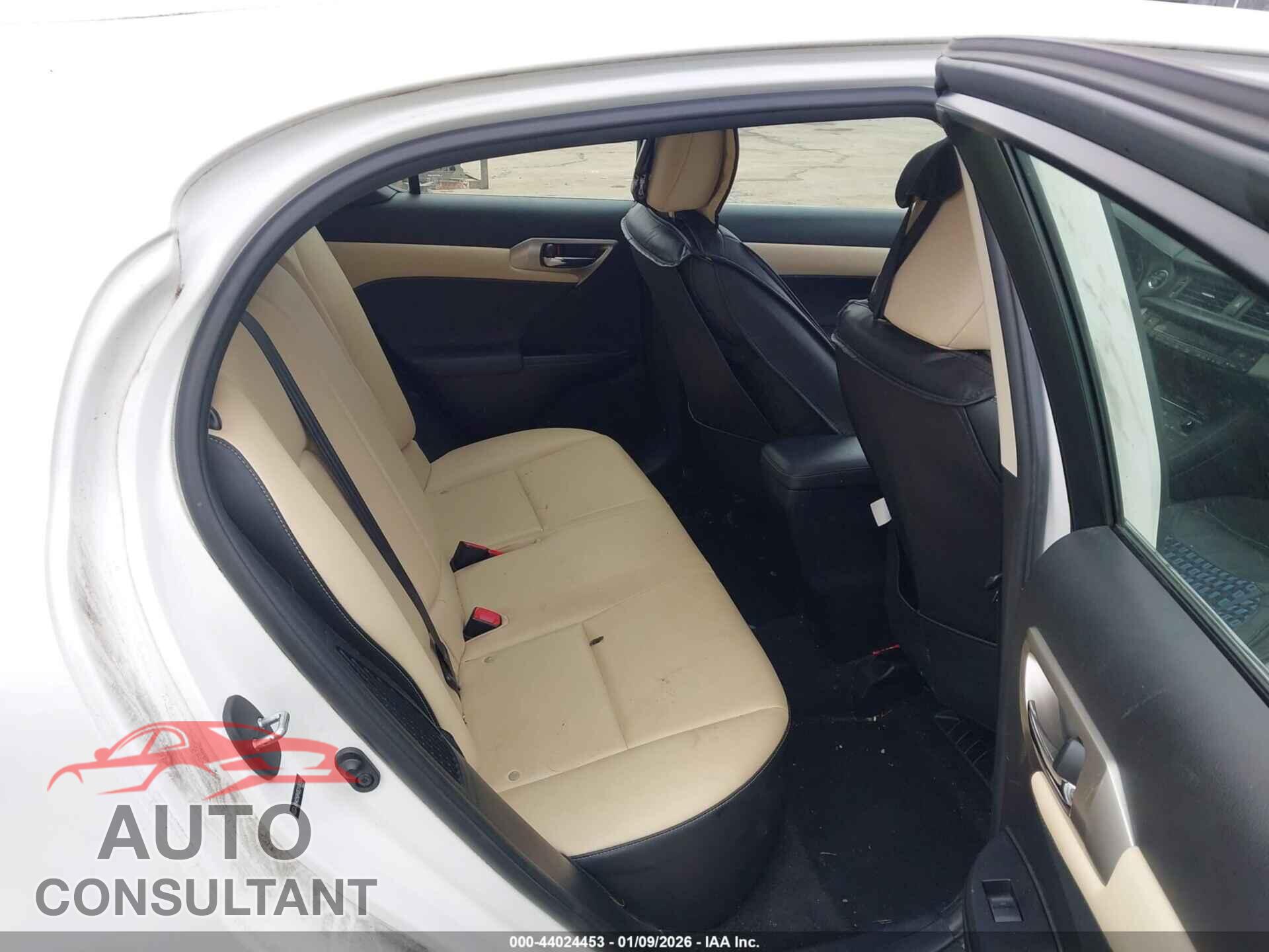 LEXUS CT 200H 2014 - JTHKD5BH0E2187554