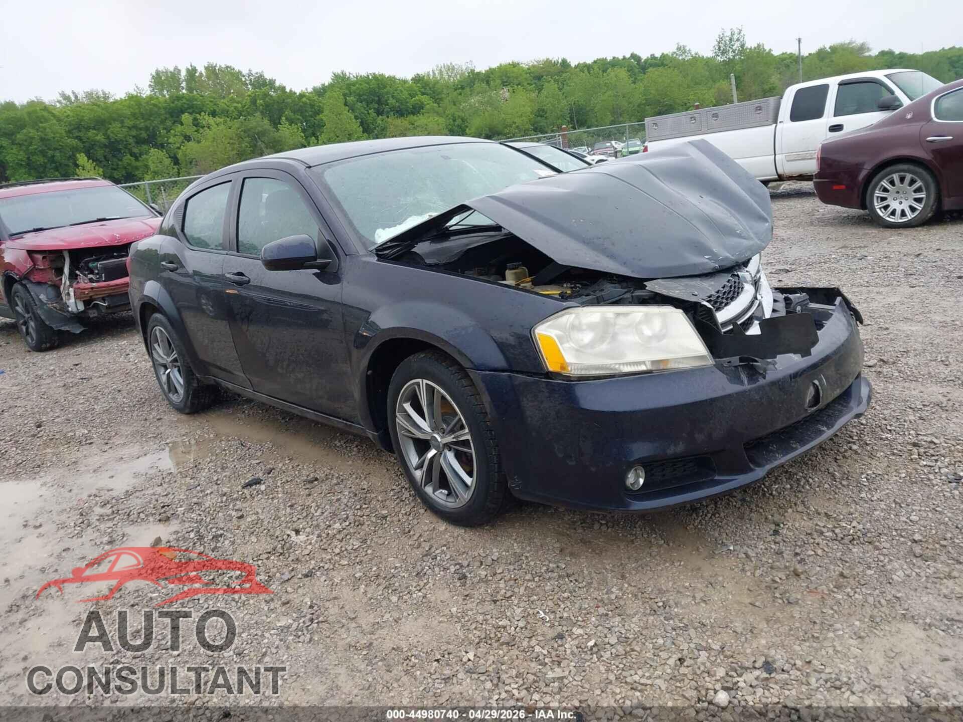 DODGE AVENGER 2011 - 1B3BD2FB7BN506949