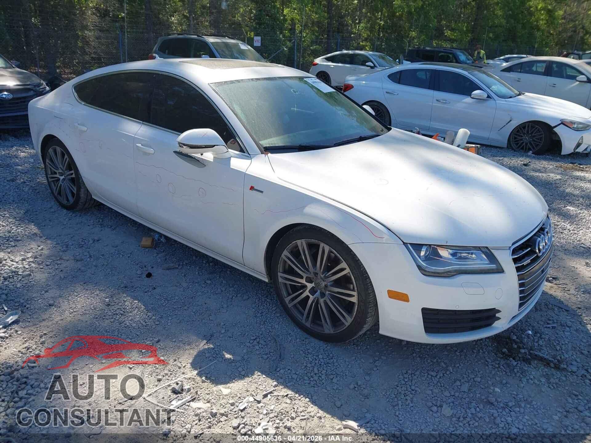 AUDI A7 2012 - WAUSGAFC5CN017912