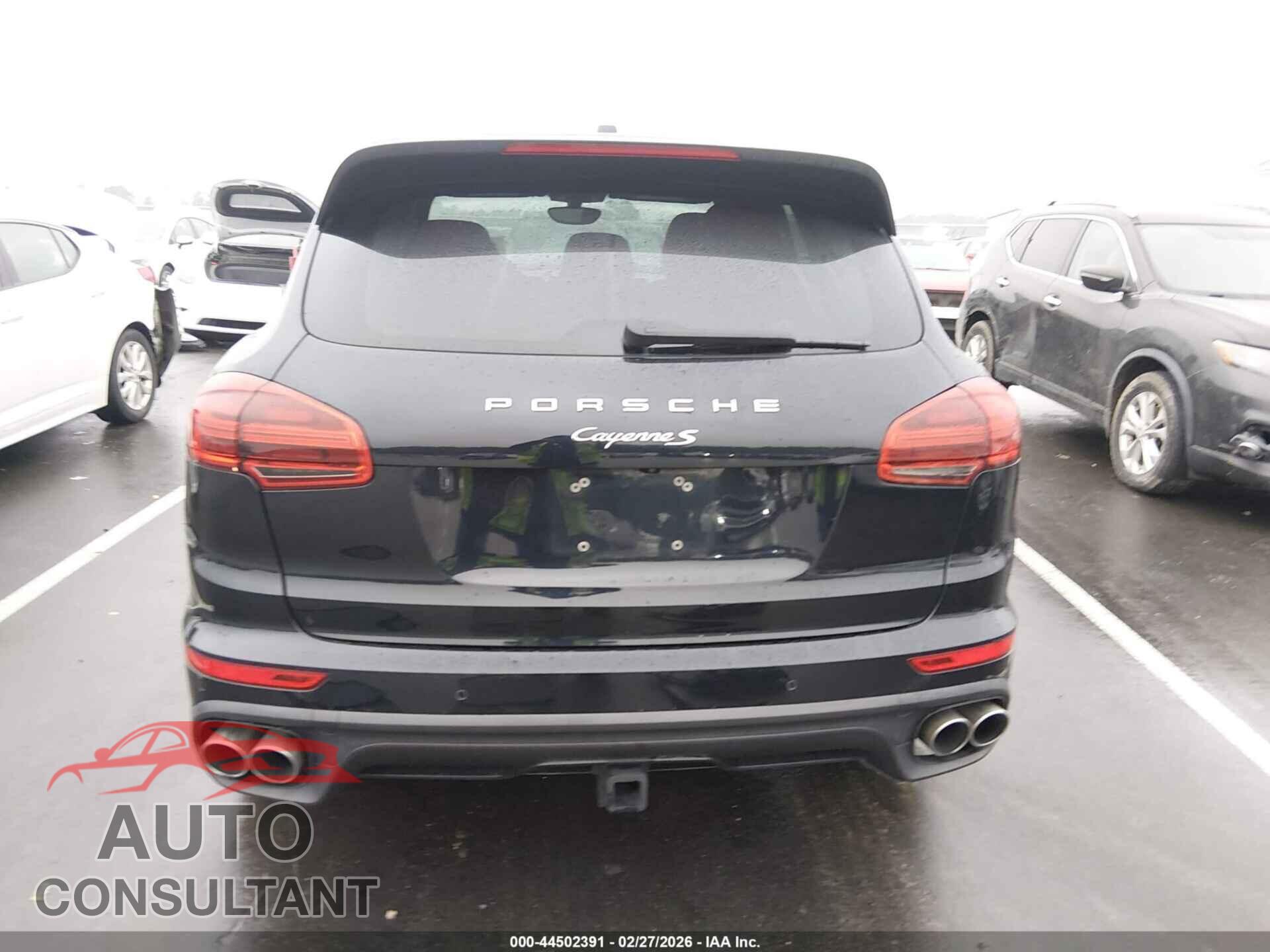 PORSCHE CAYENNE 2015 - WP1AB2A25FLA56676