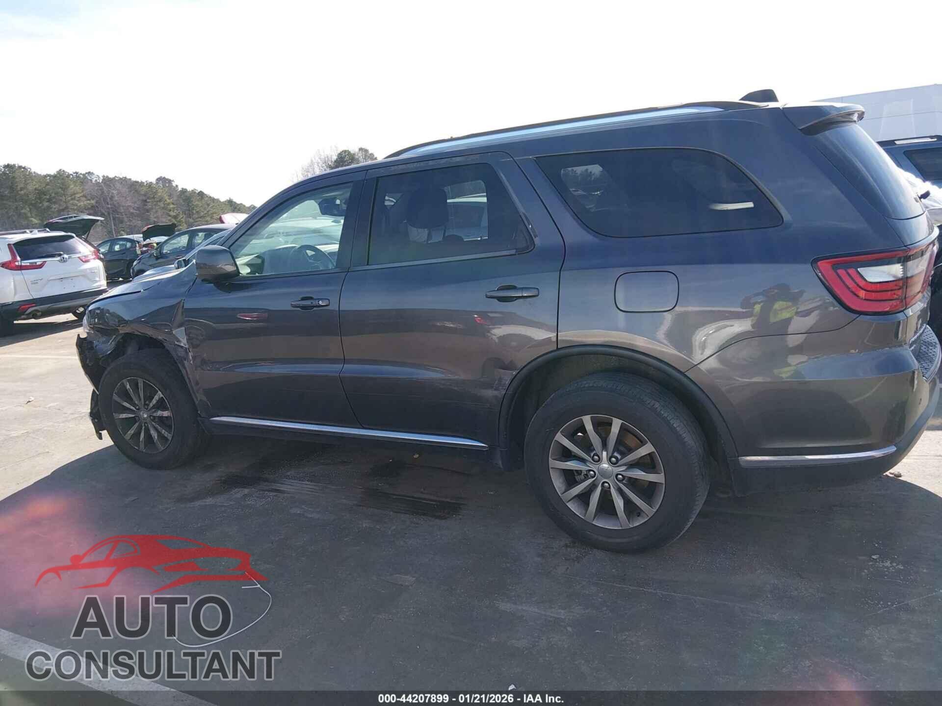 DODGE DURANGO 2017 - 1C4RDJAG0HC839752