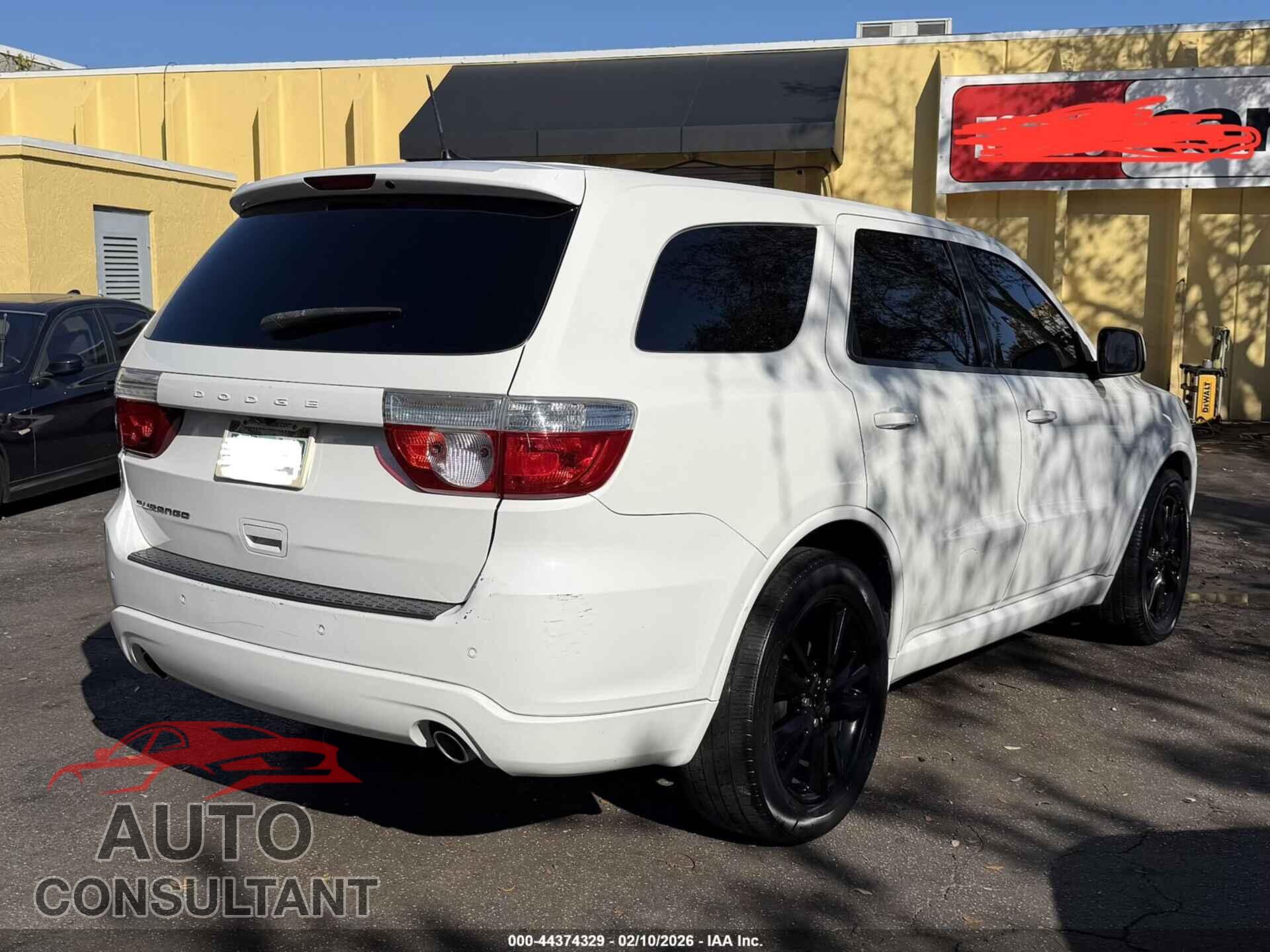DODGE DURANGO 2013 - 1C4RDHAGXDC677275