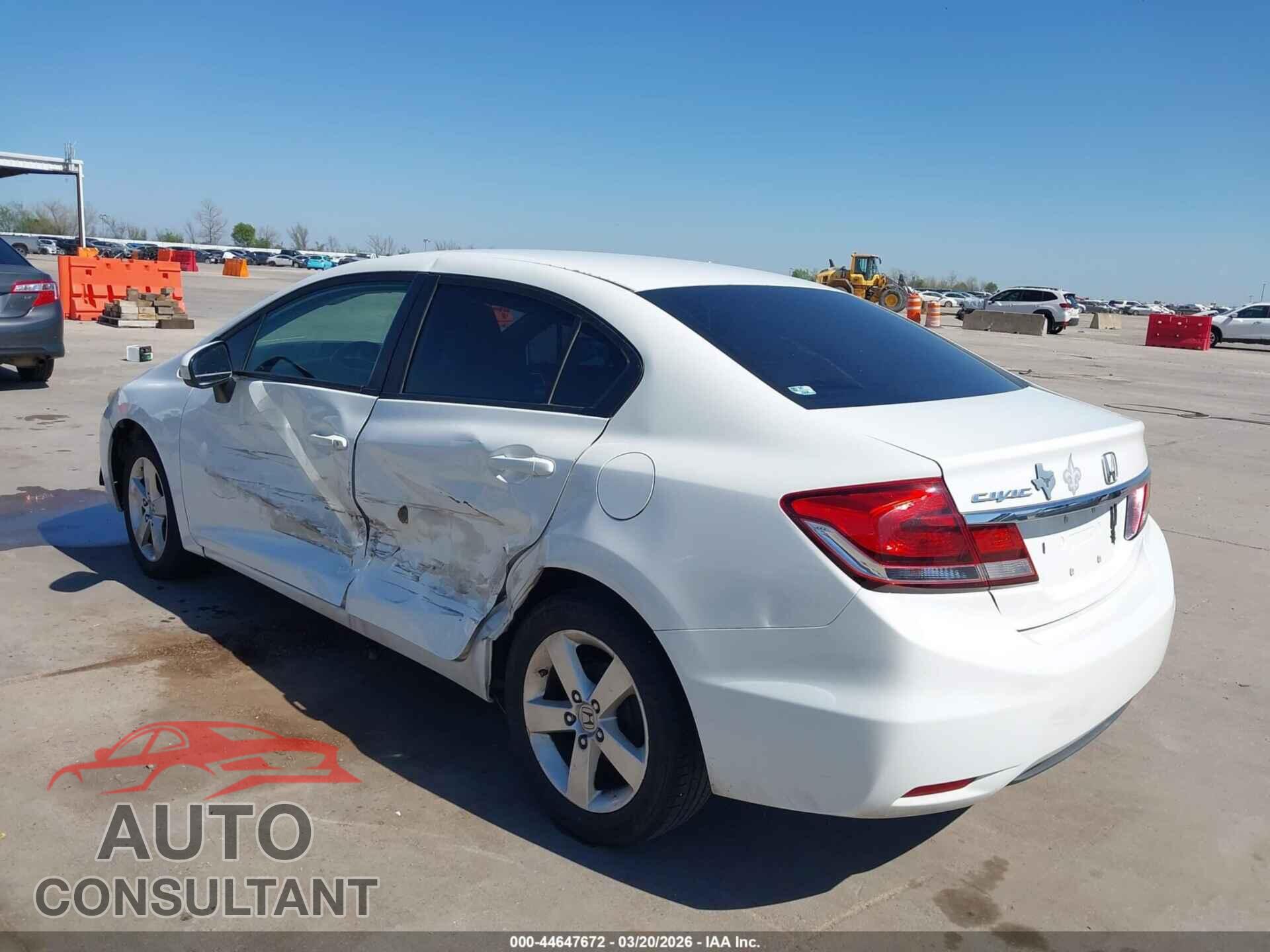 HONDA CIVIC 2014 - 19XFB2F5XEE032956